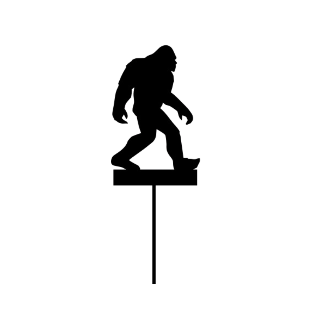 Sasquatch Yard and Garden Stake