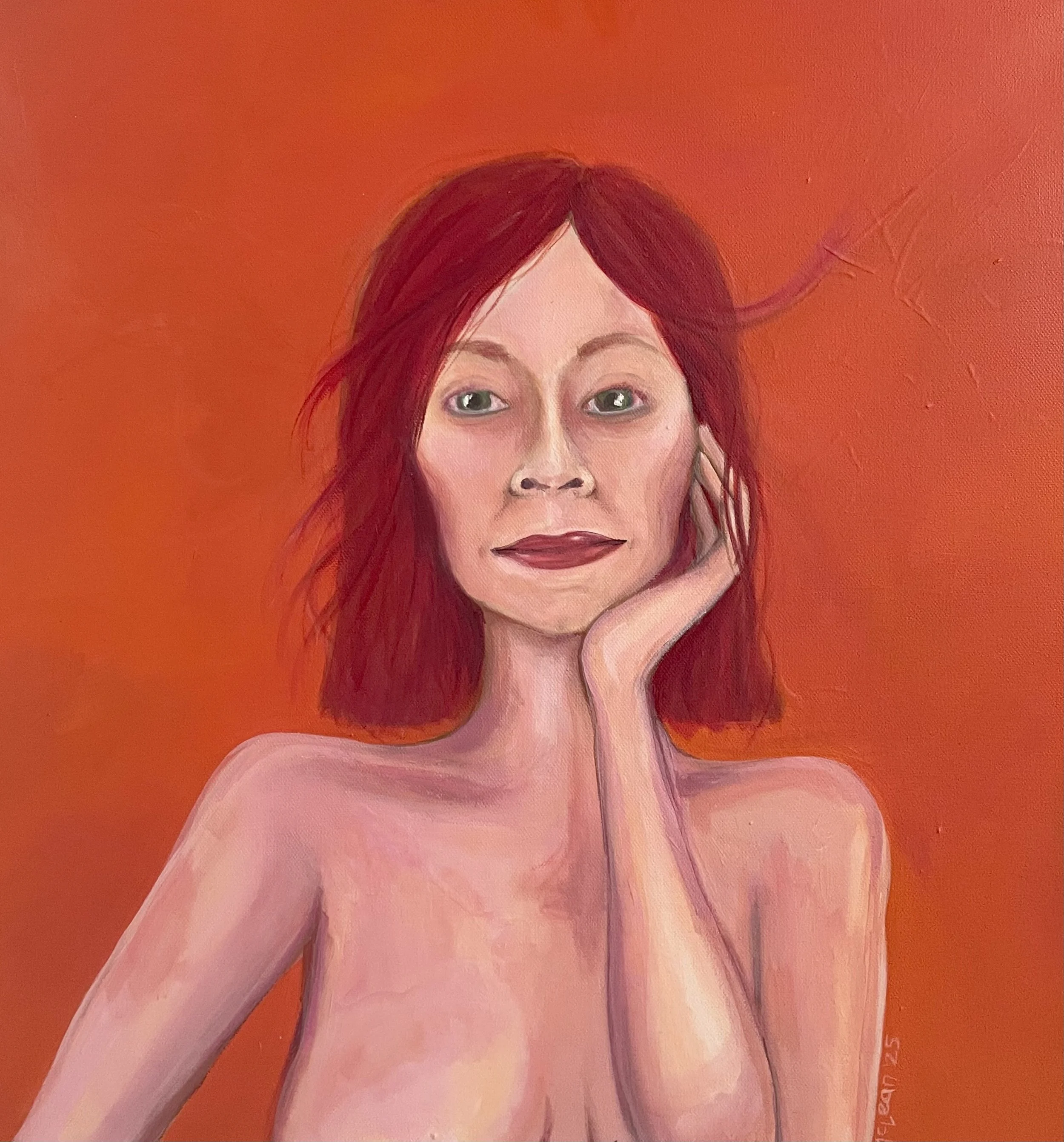 Me and God, 21 in x 21 in