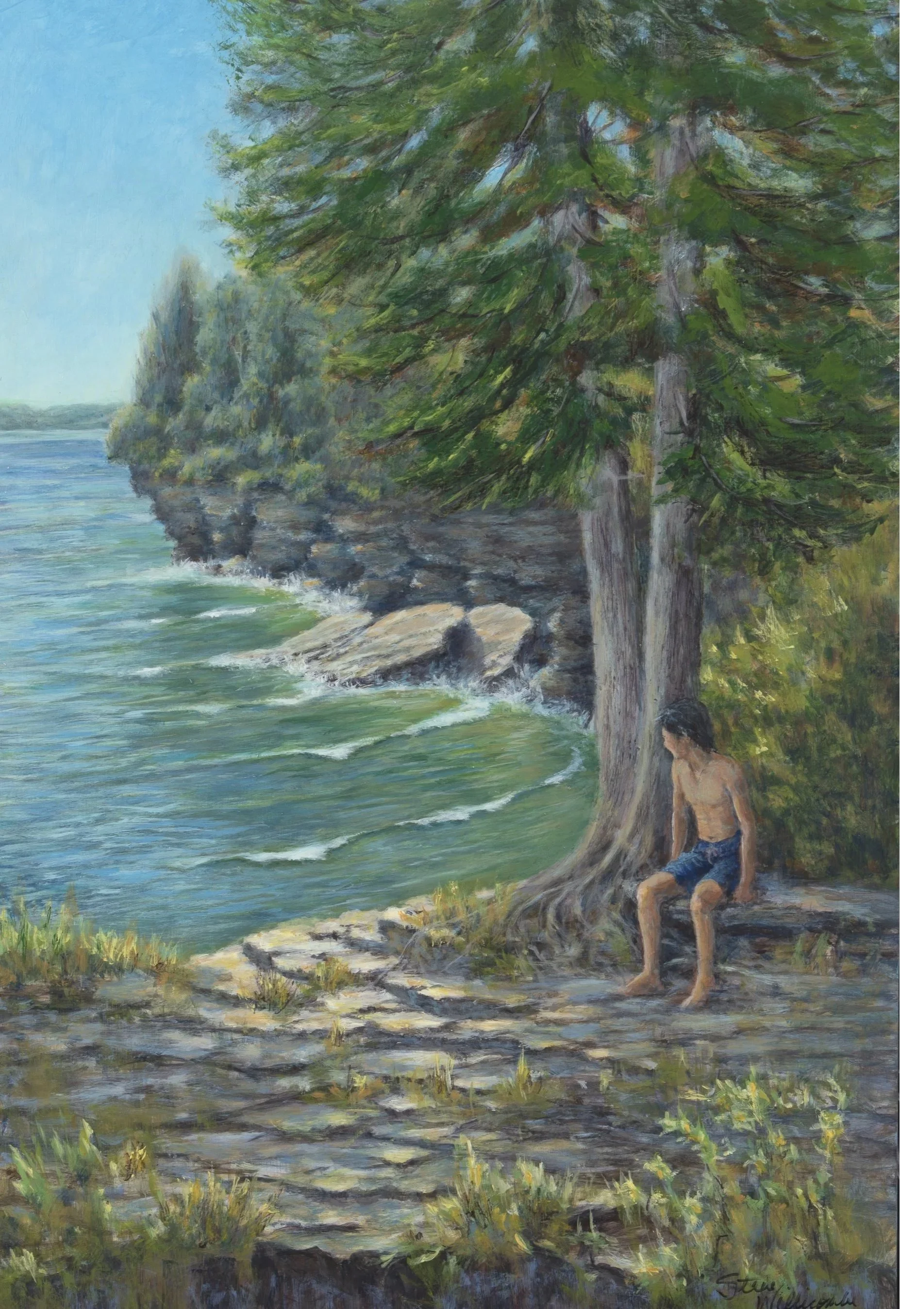 Taking It All In 30x20 (Available)