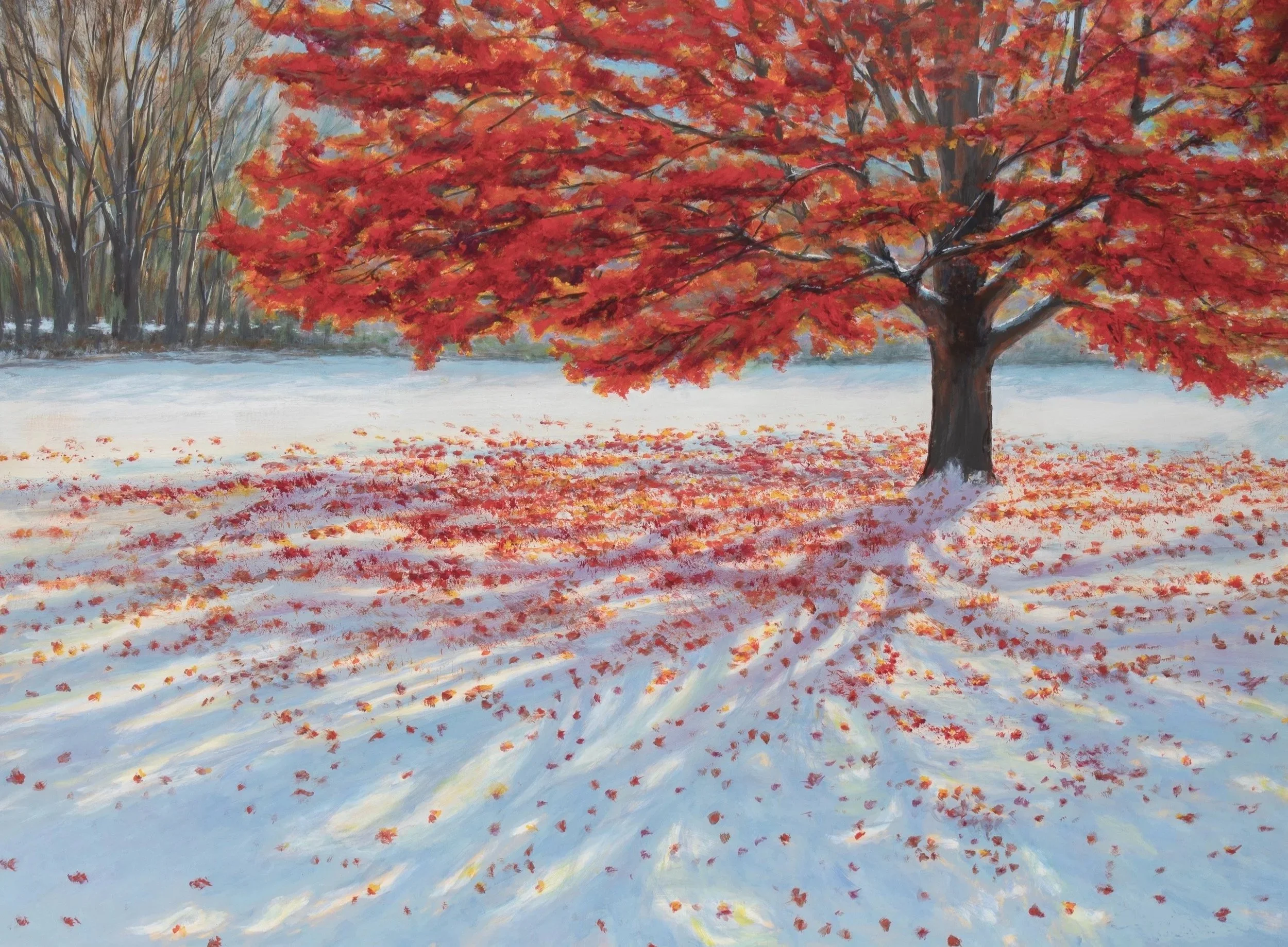Fire and Ice 35x48 (Available)