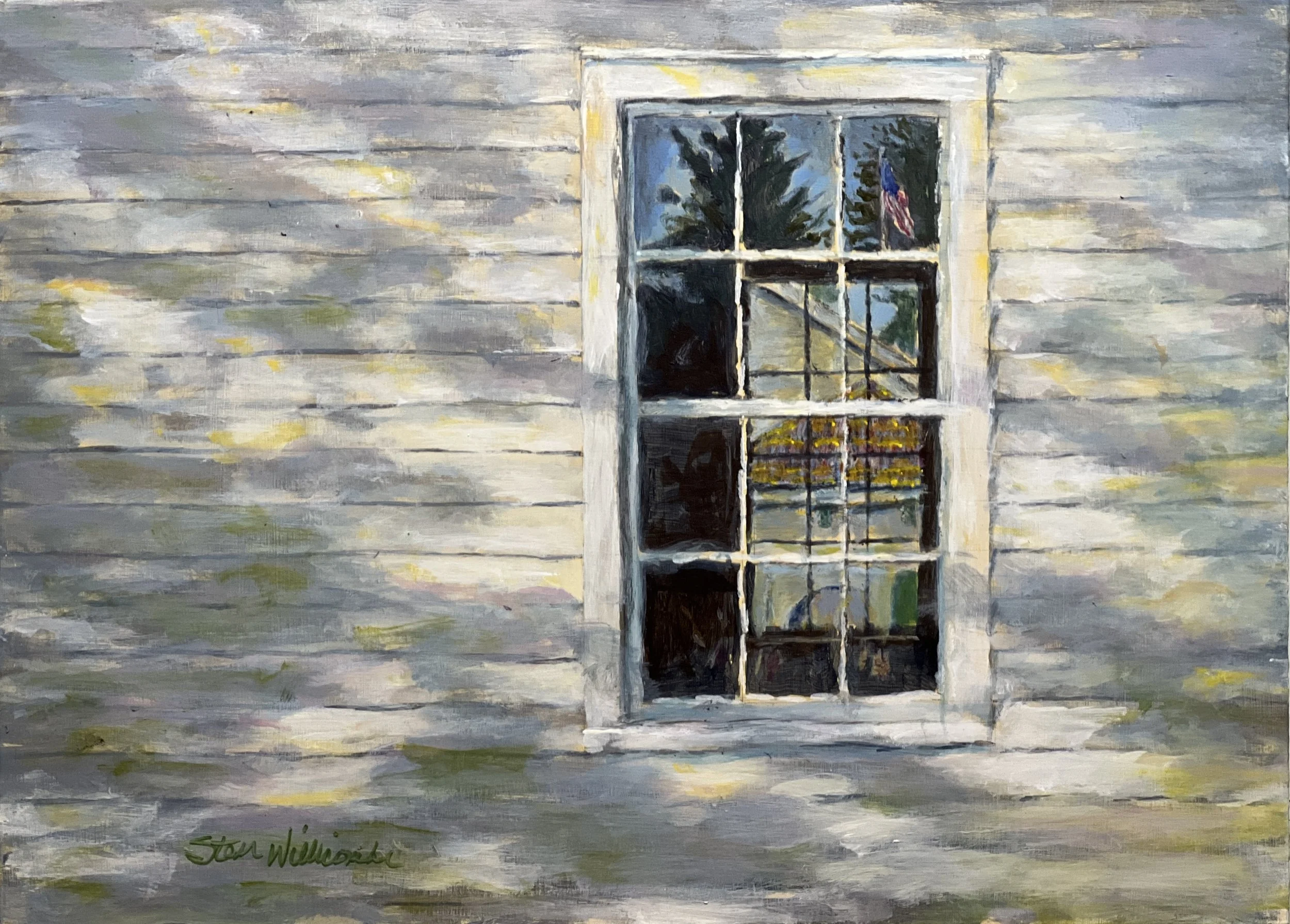 Old Schoolhouse Window 12x16” (Sold)