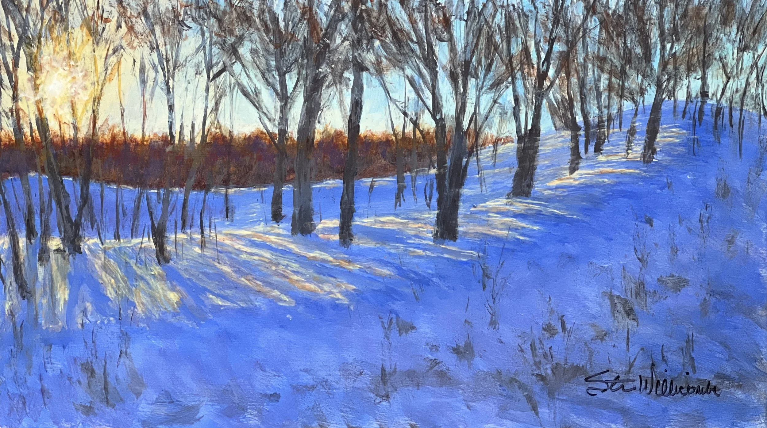 Study for Symphony of Light, 9”x16” (Available)