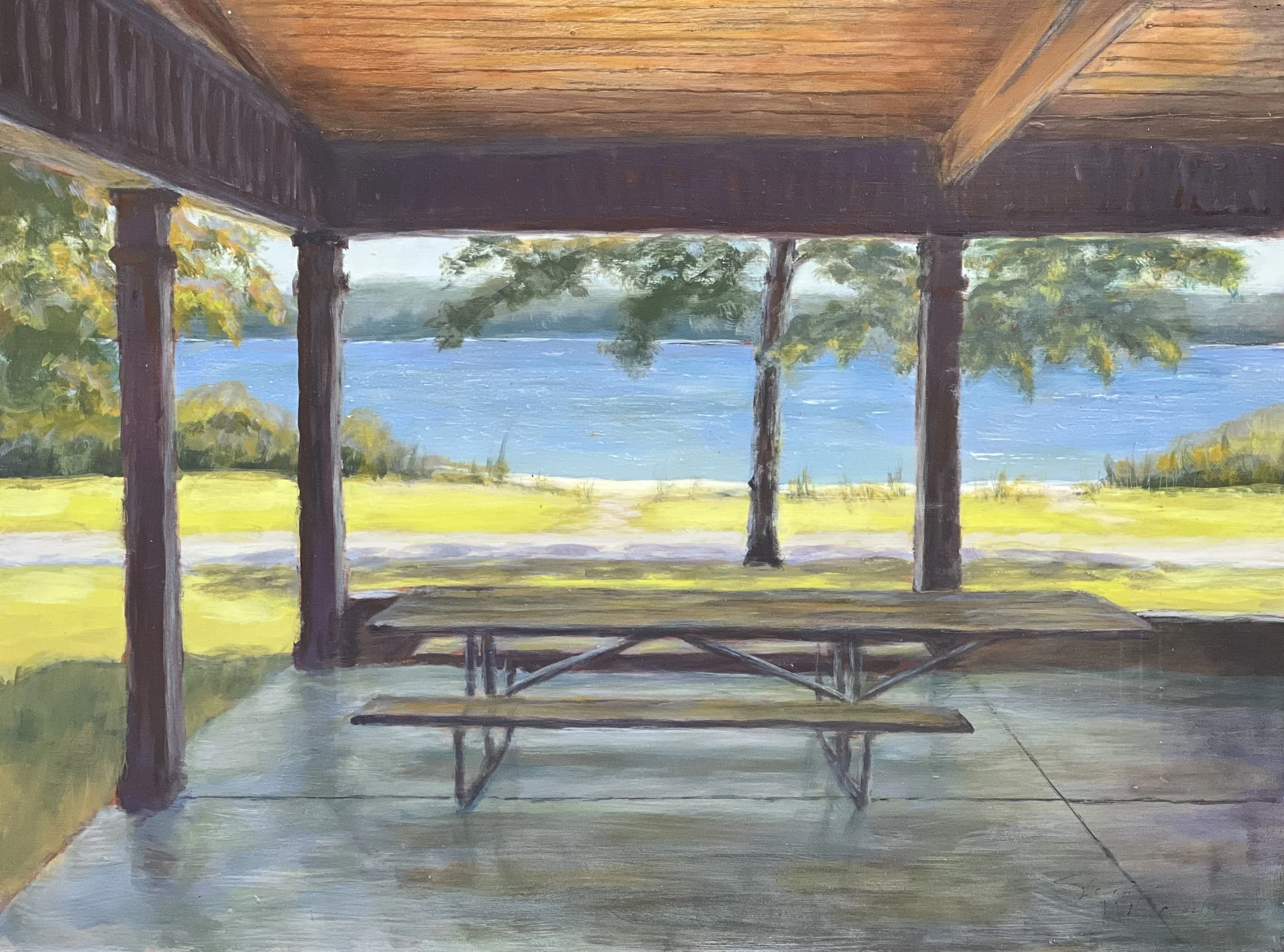 Study for Picnic Anyone?, 12”x16” (Available)