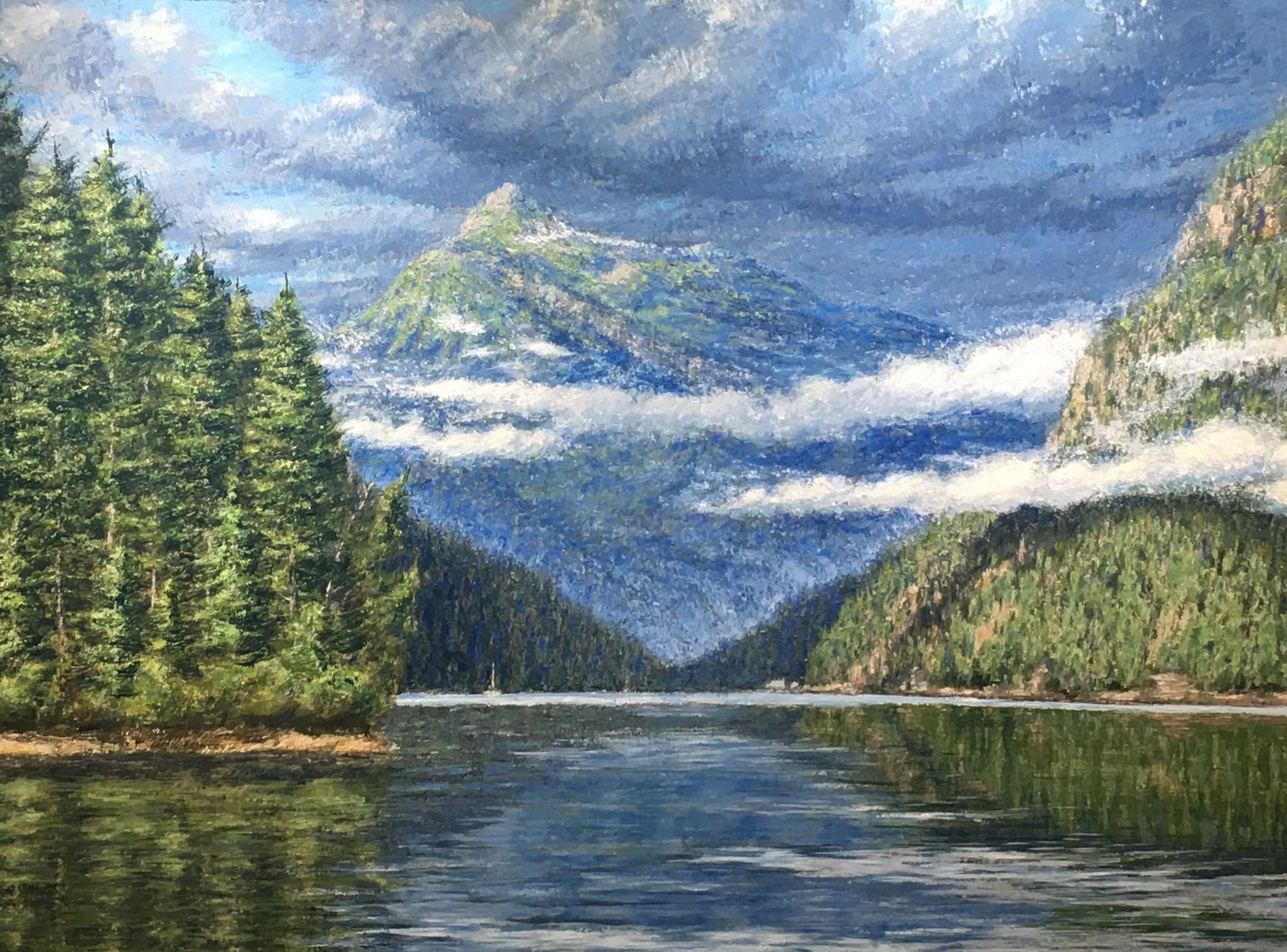 Princess Louisa Inlet, 24”x34” (Available)