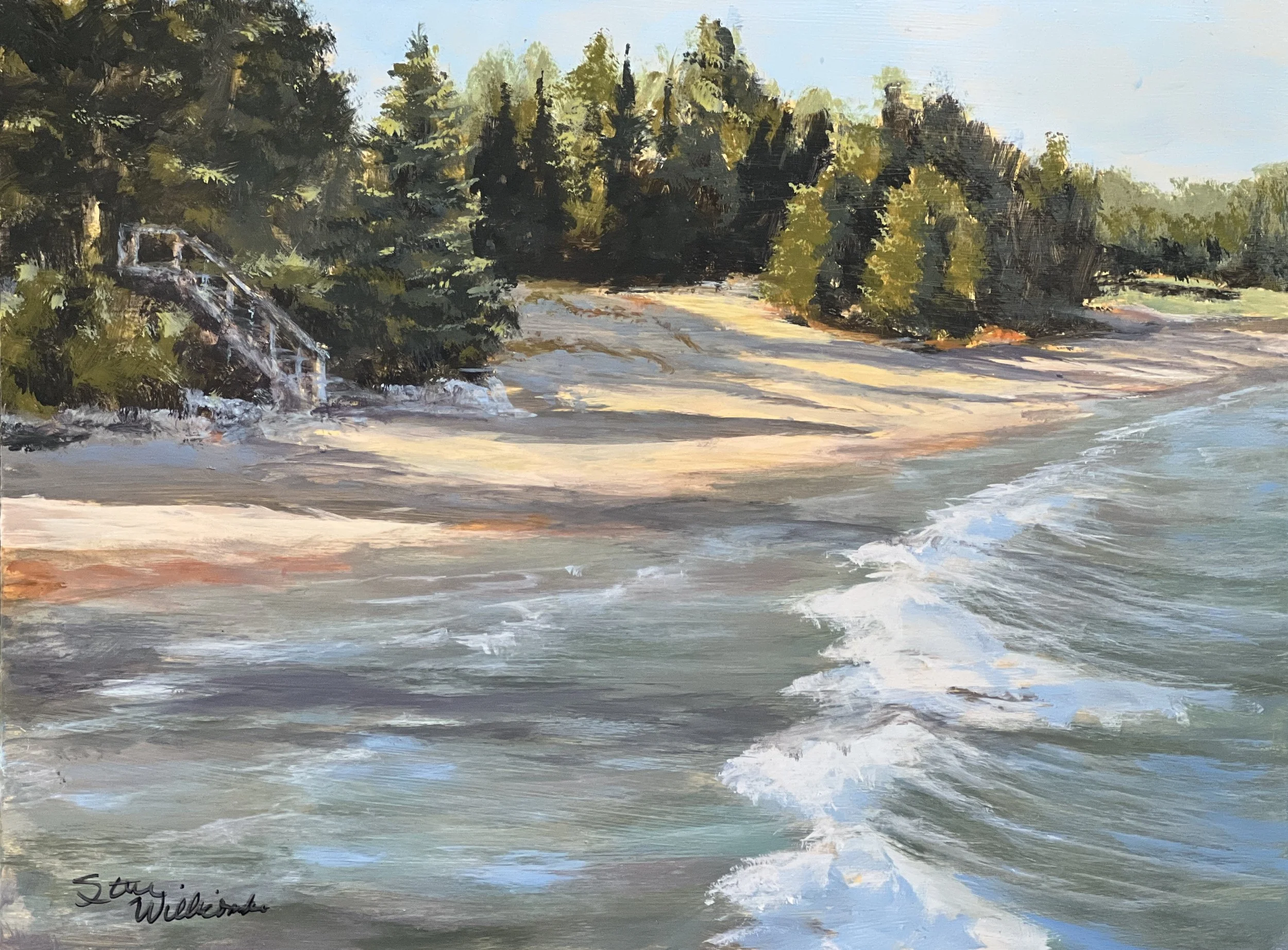 Study for Evening Invitation, 12”x16” (Available)