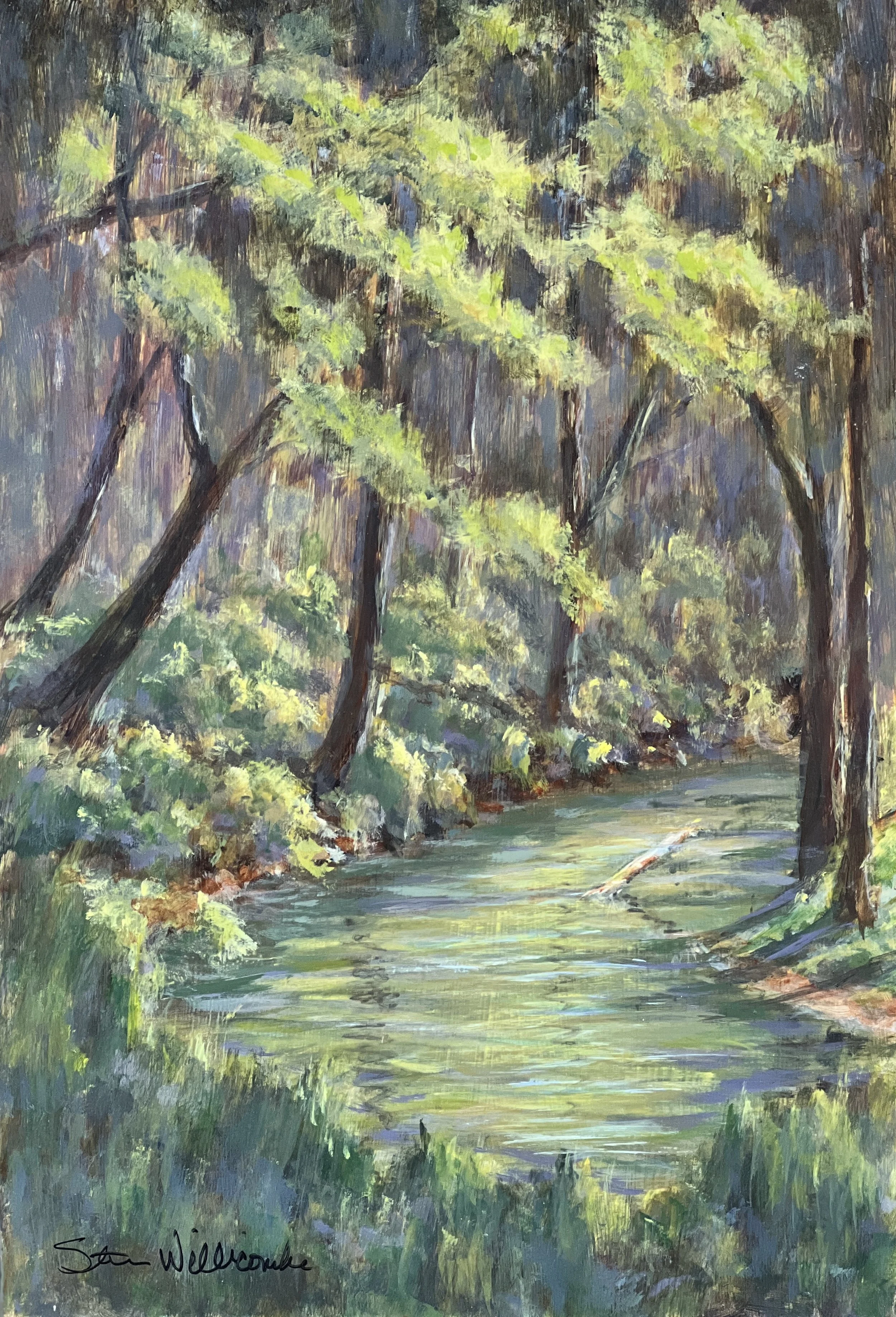 Around the Bend, 10”x15” (Available)