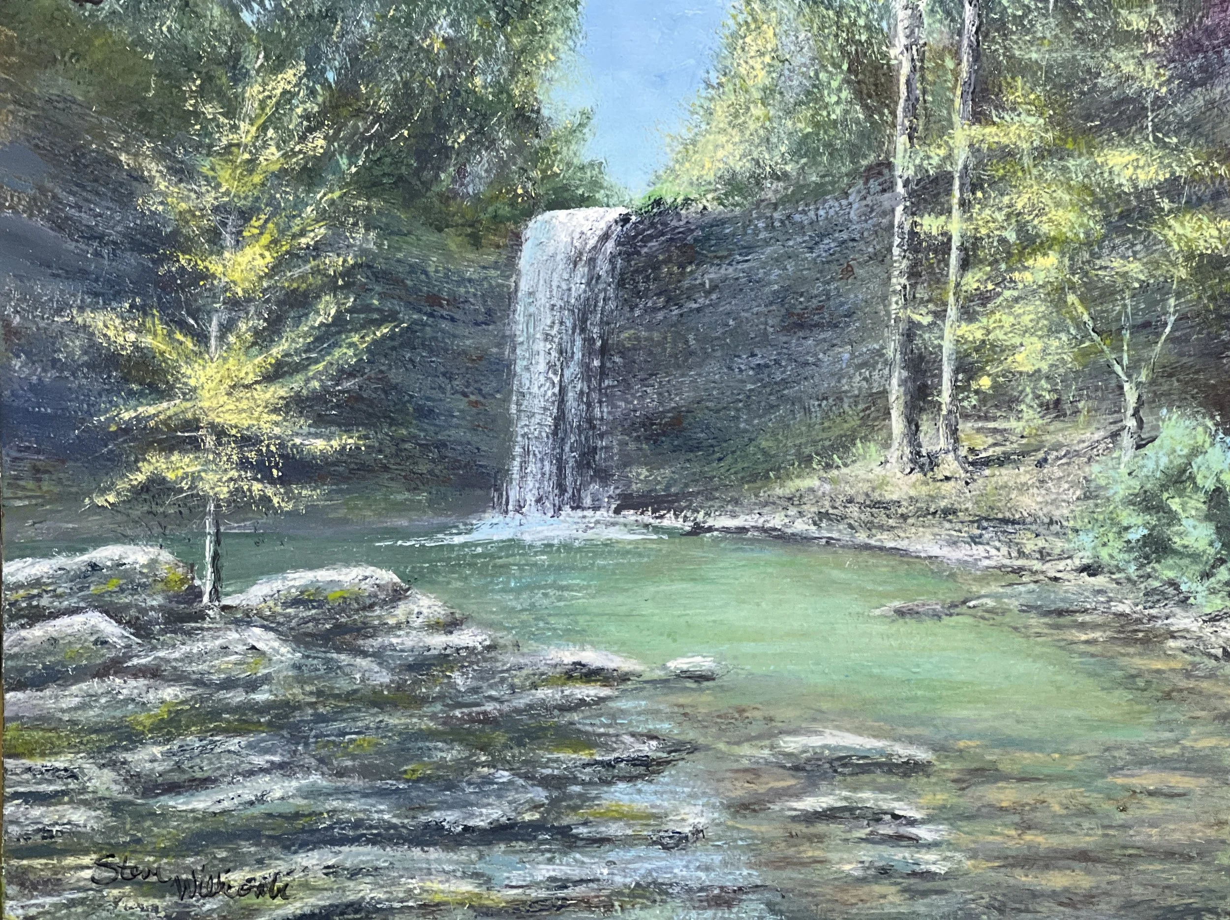 Study for Foggy Morn on Crab Lake 12"x16" (Available)