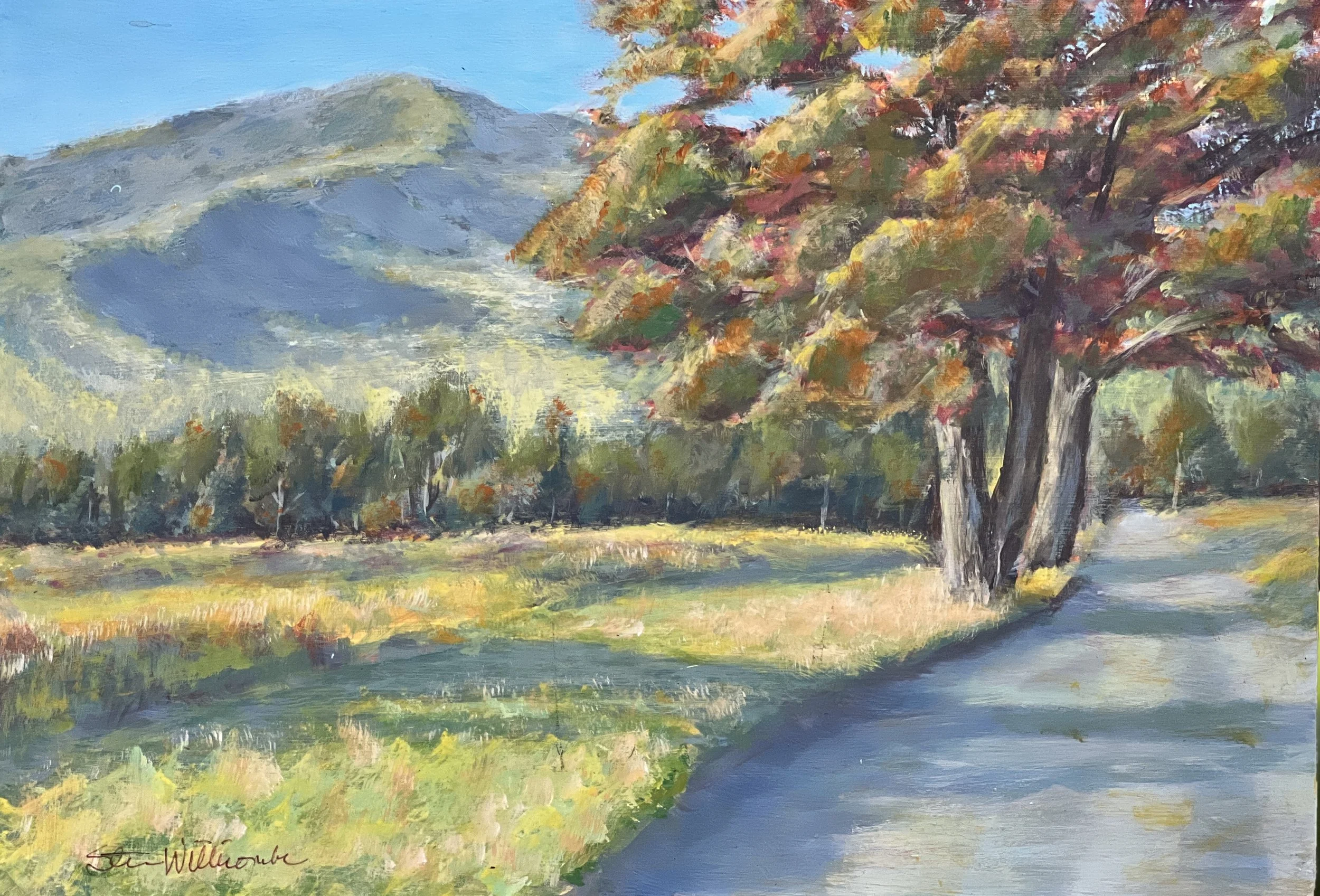 Study for To The Mountain Top, 10”x15” (Available)