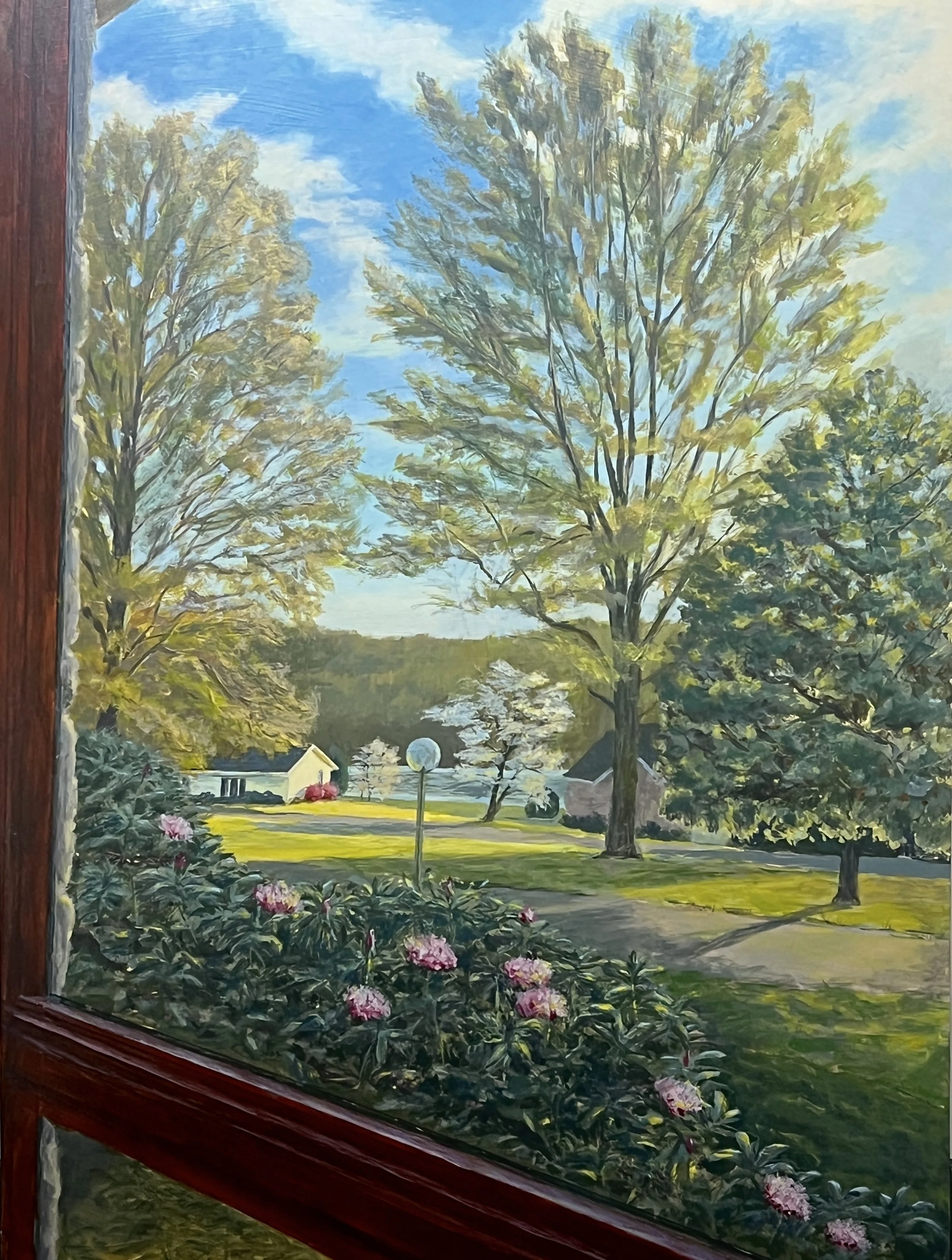 View from Mom’s Chair, 24”x34” (Commission)
