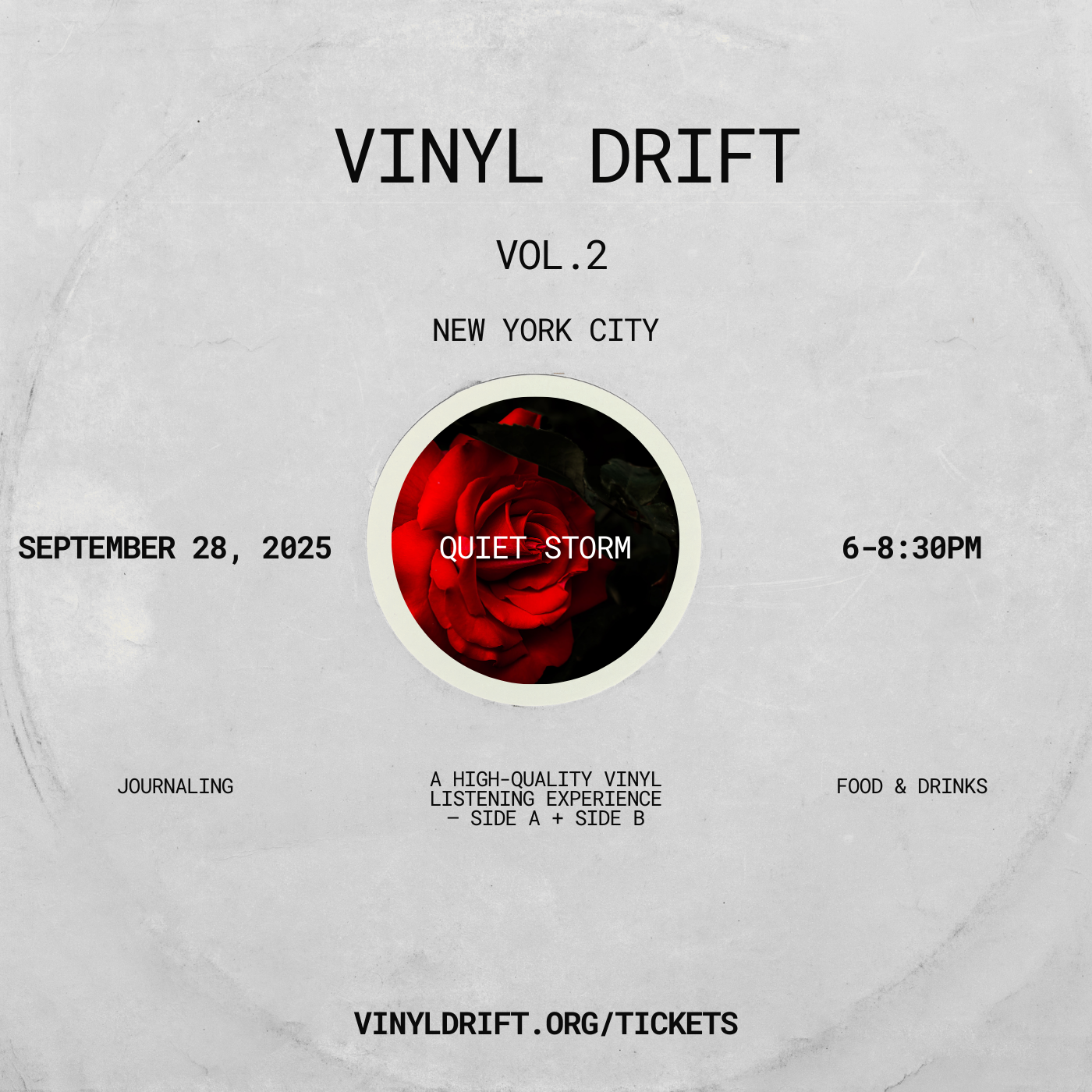 VINYL DRIFT | Immersive Vinyl listening experience!