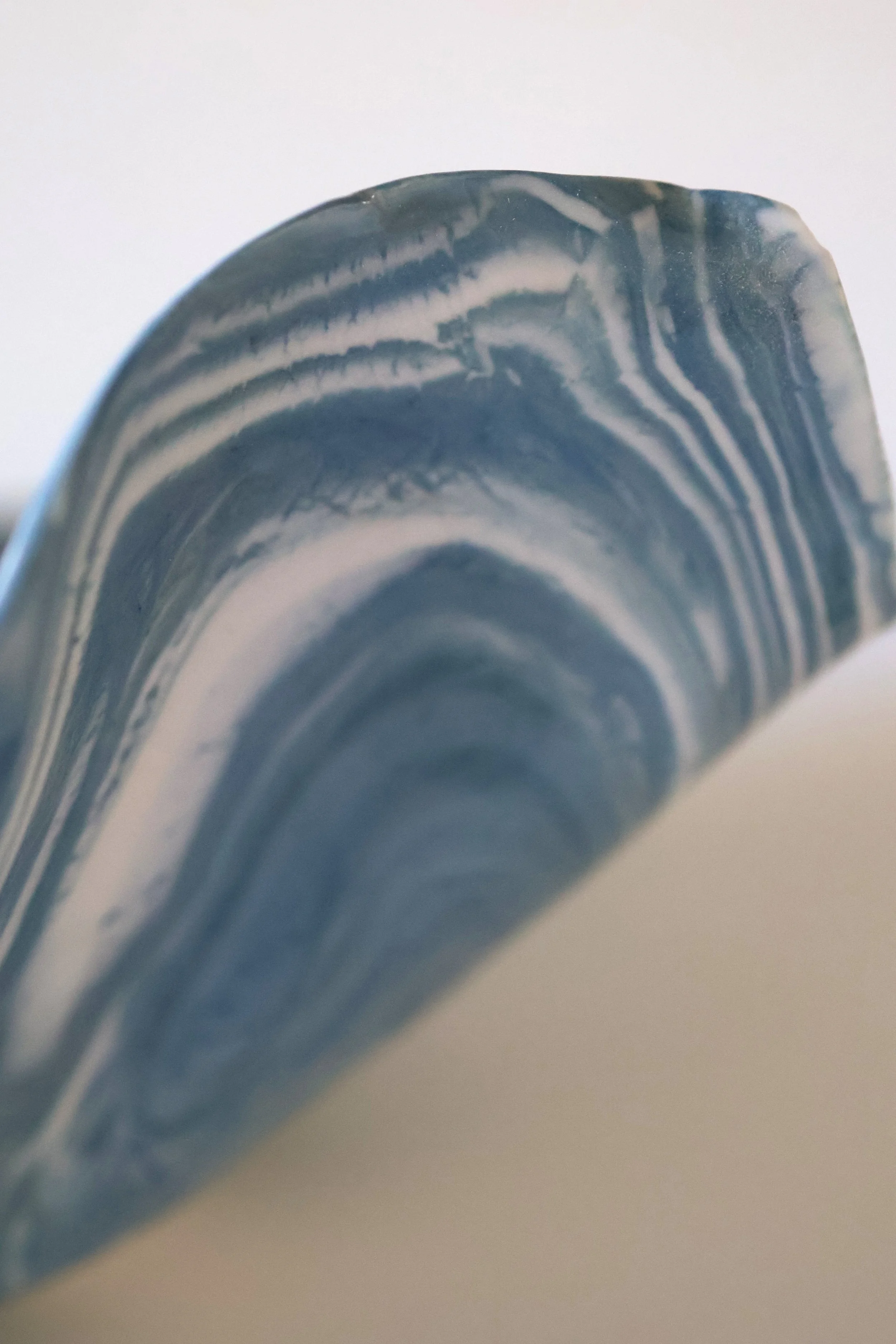 Michelle Benson_Large Bowl Sea Glass Teal Detail.JPG