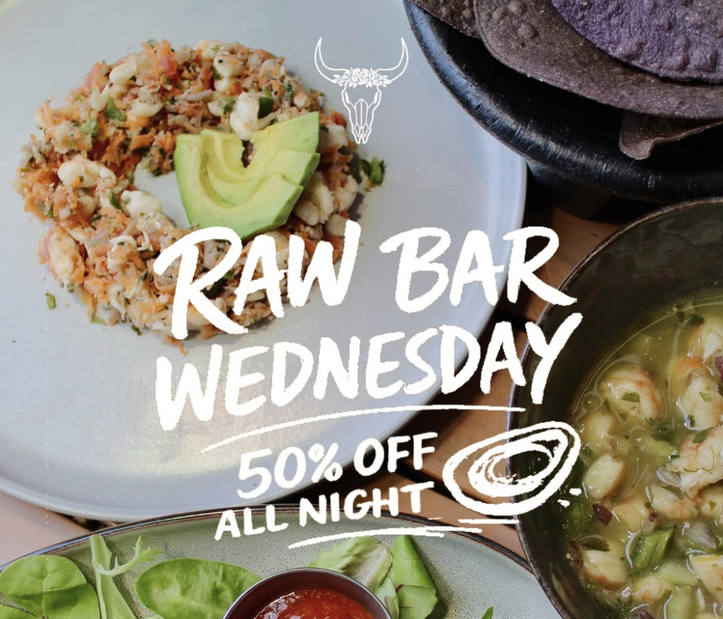 RAW BAR WEDNESDAY 