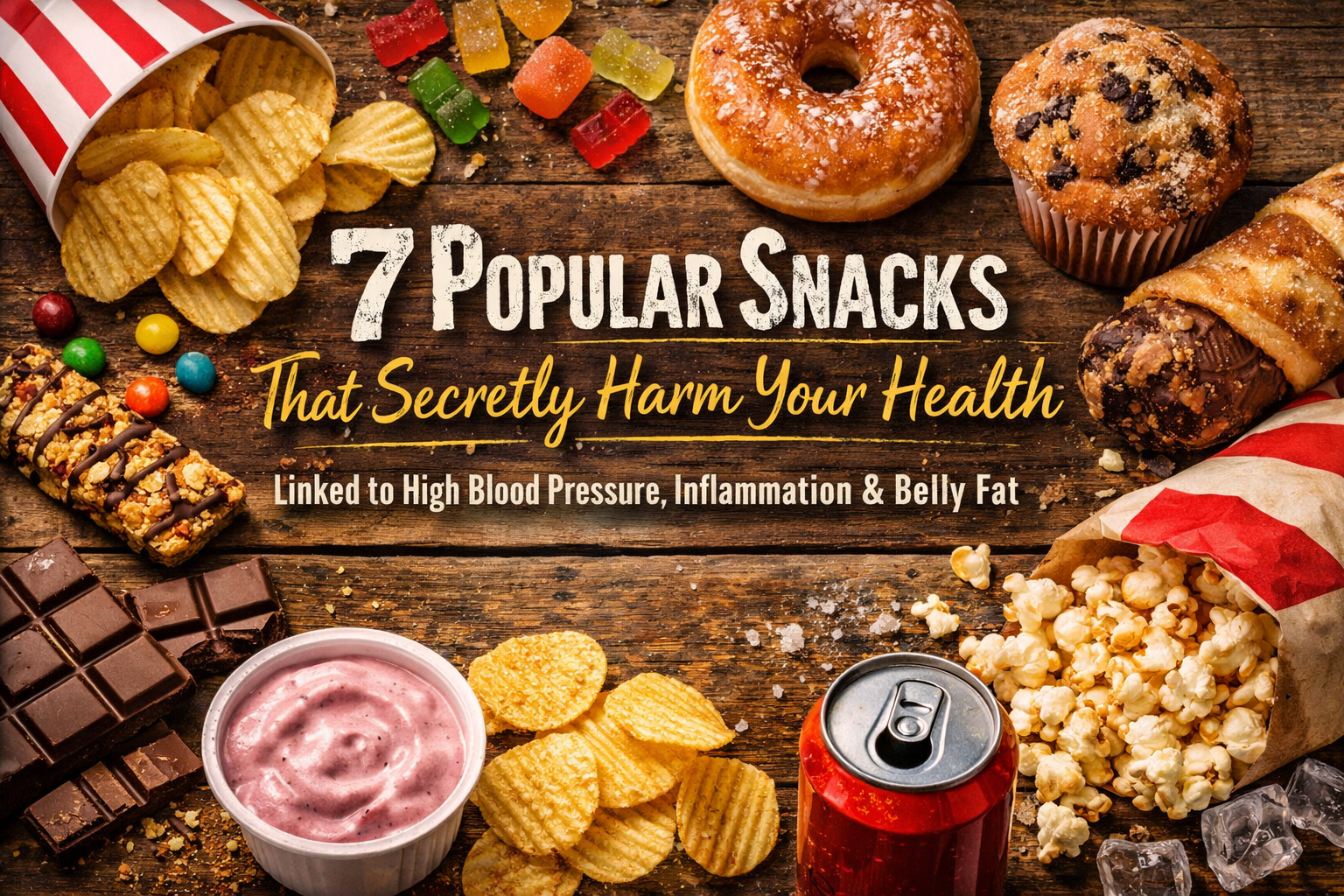 7 Popular Snacks That Secretly Harm Your Health