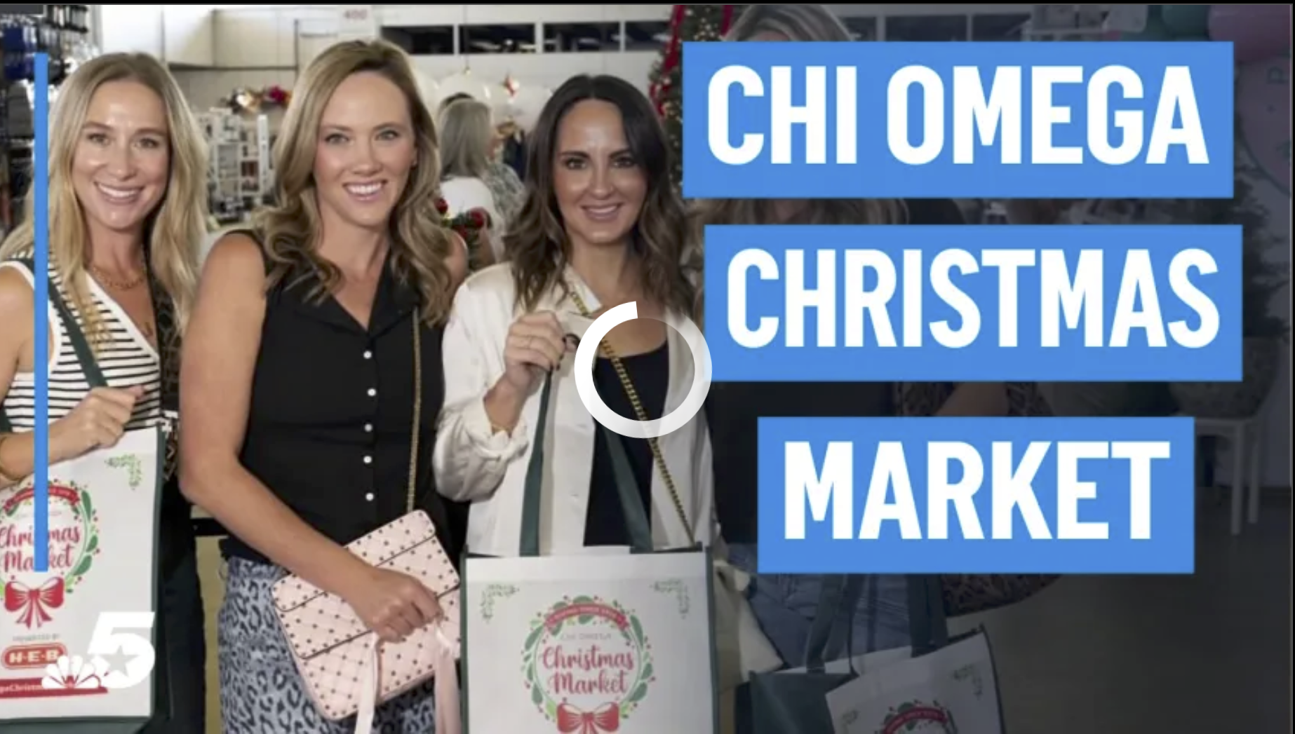 Chi Omega Christmas Market raising funds for nonprofits