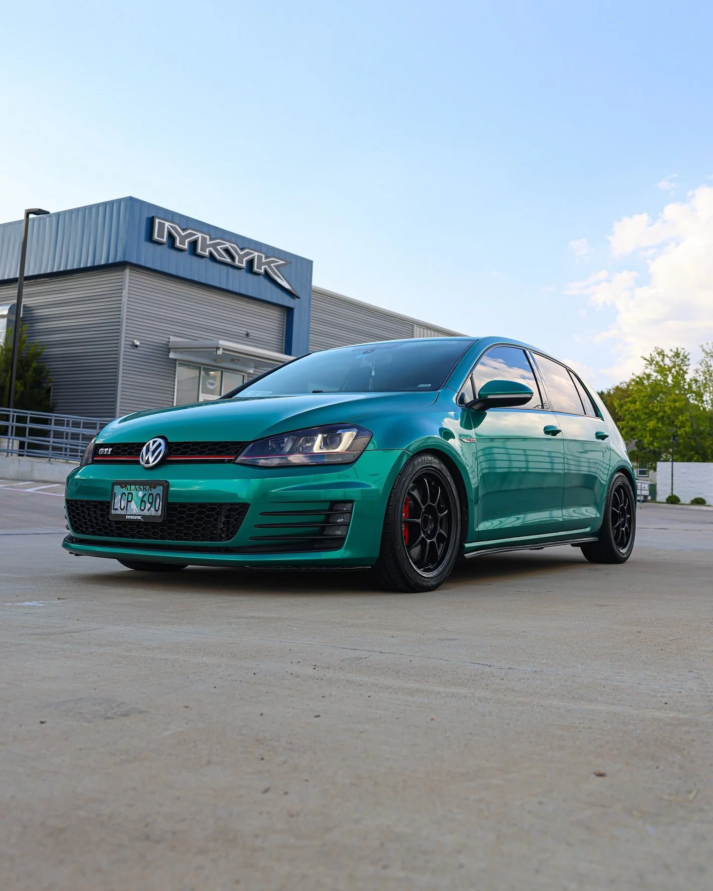 He came all the way from Alaska for this crazy wrap 🔥🤯 We think this Golf GTI transformation came out amazing, and would love to wrap your car too! Send us a message, let&rsquo;s get you on the schedule! 💪🏼

#golfgti #volkswagen #volkswagengolf #