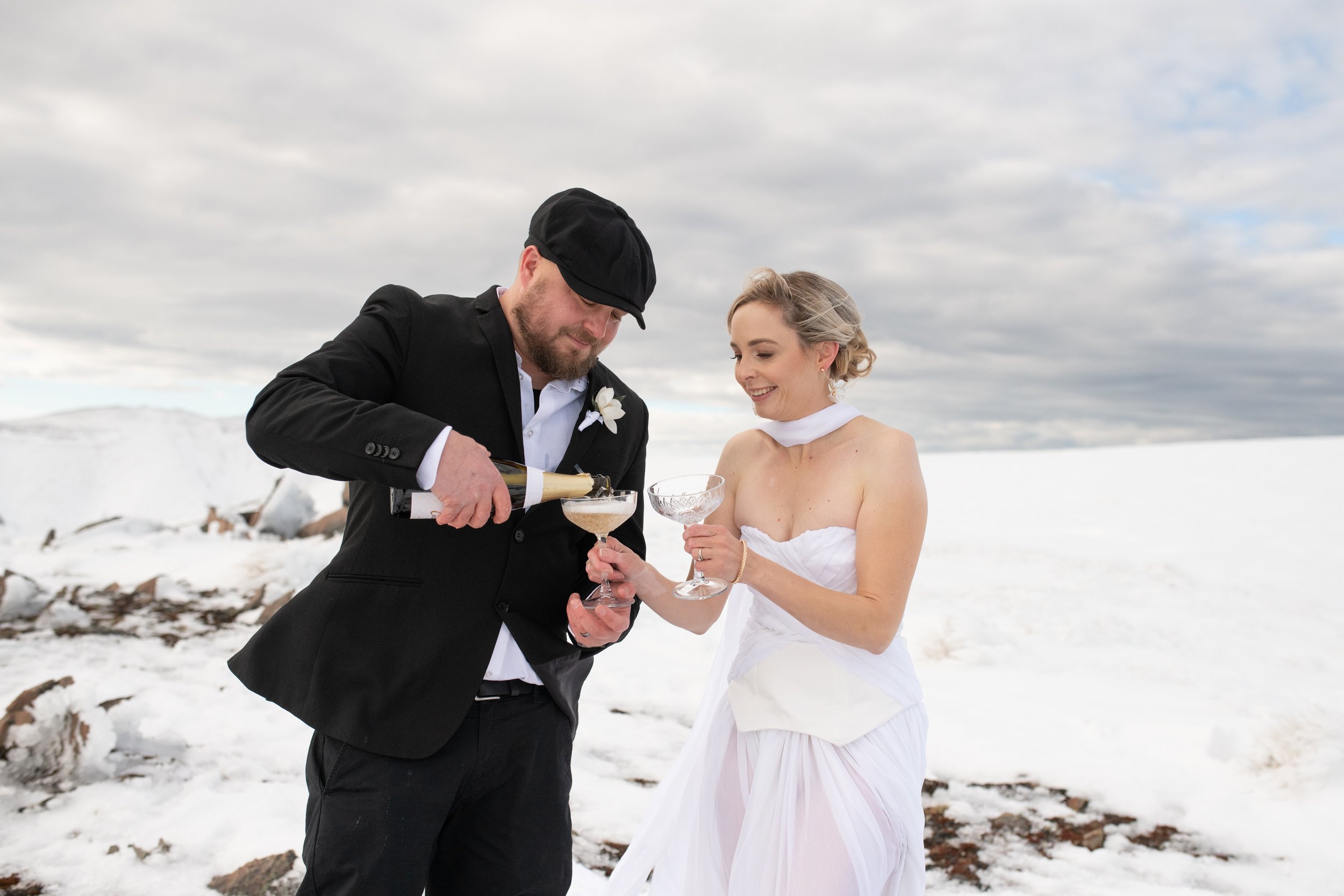 Wild vows elopement wedding canterbury new zealand makeup by steph nz