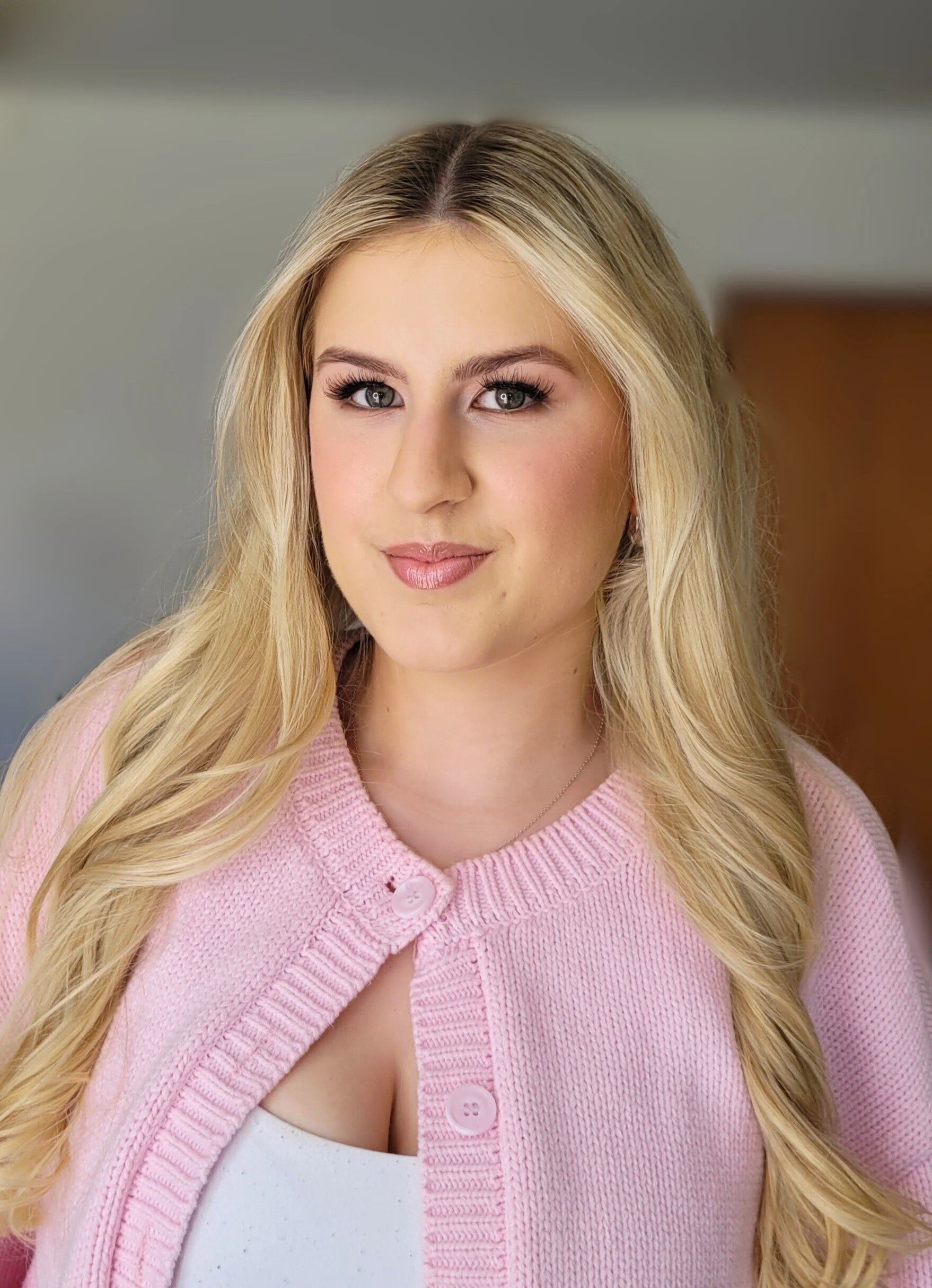 Soft pink special occasion makeup in Christchurch