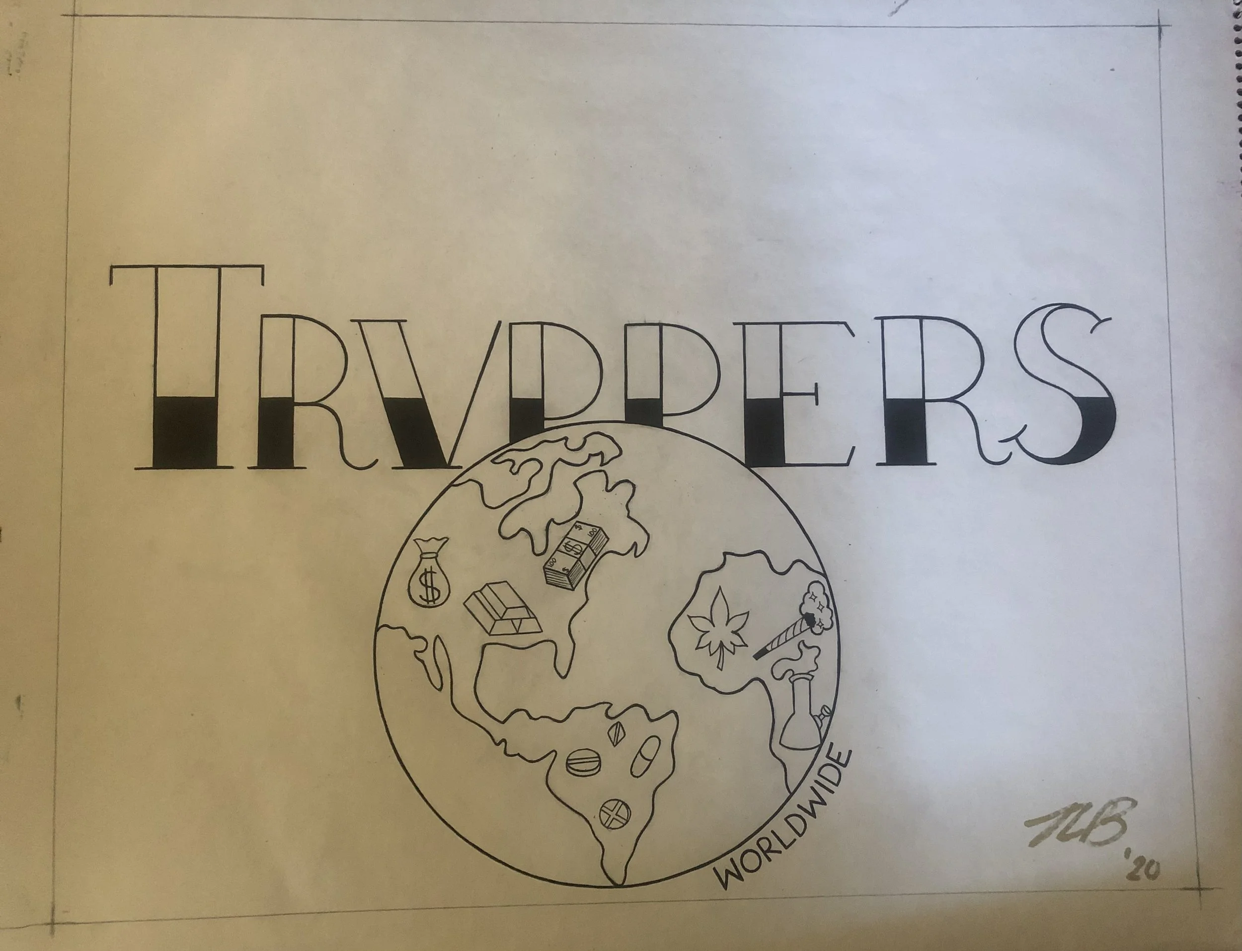 Trappers Worldwide
18" x 24"