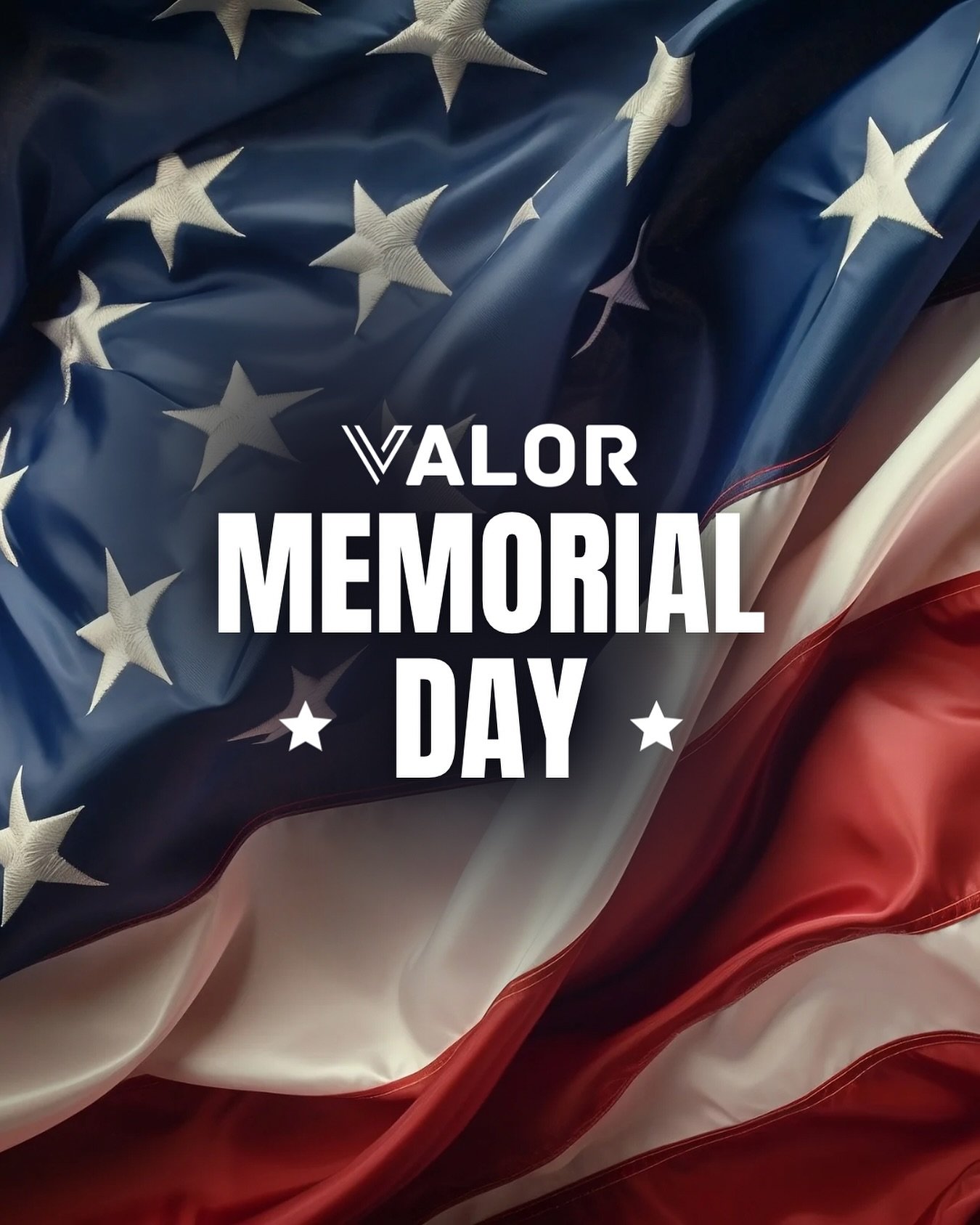 This Memorial Day, we honor the true meaning of valor &mdash; courage through sacrifice. Remembering those who gave everything in service to our country.