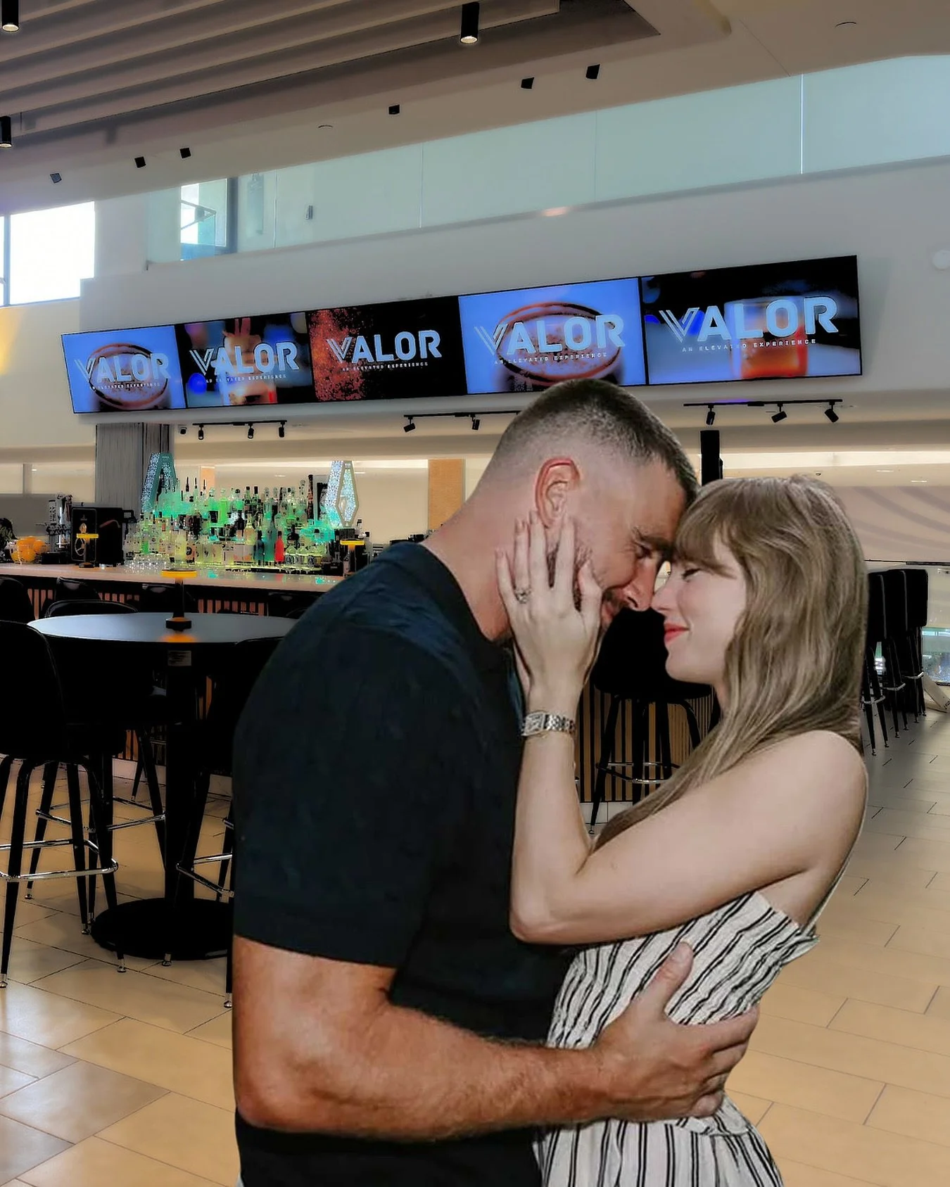 pov: it&rsquo;s last call, lights turn on at the bar, and you&rsquo;re the last ones at Valor cause You Are In Love 🤣

true love even after the lights turn on