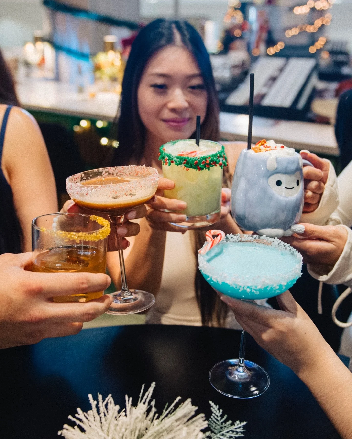 Come in and enjoy our special drinks from now til the rest of the year.

12-6pm extended happy hour for December 🎄
New cocktails will drop every week 🍸