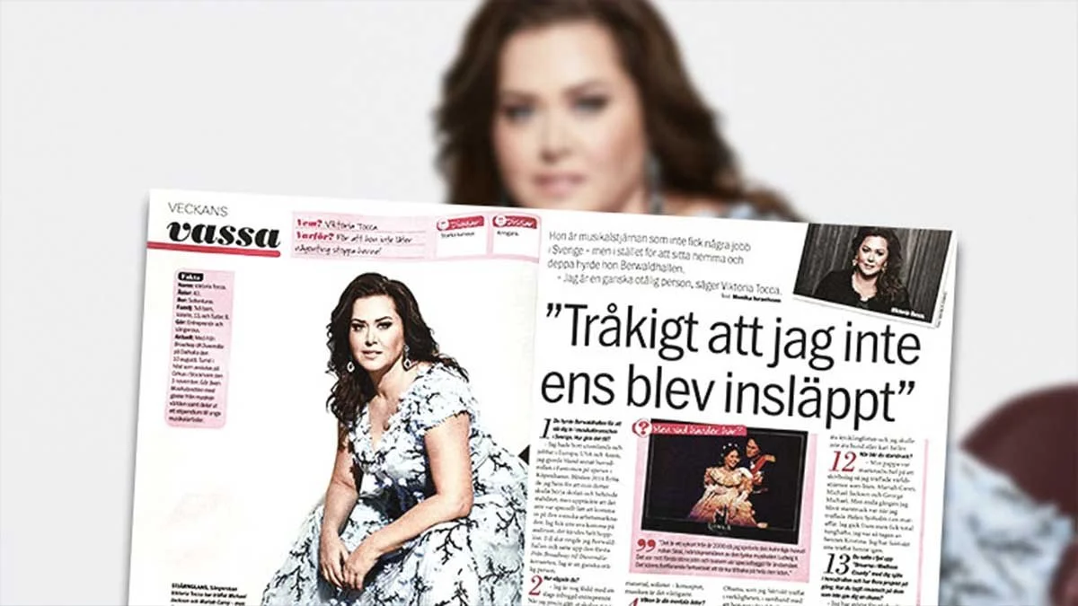 Viktoria Tocca Aftonbladet Söndag