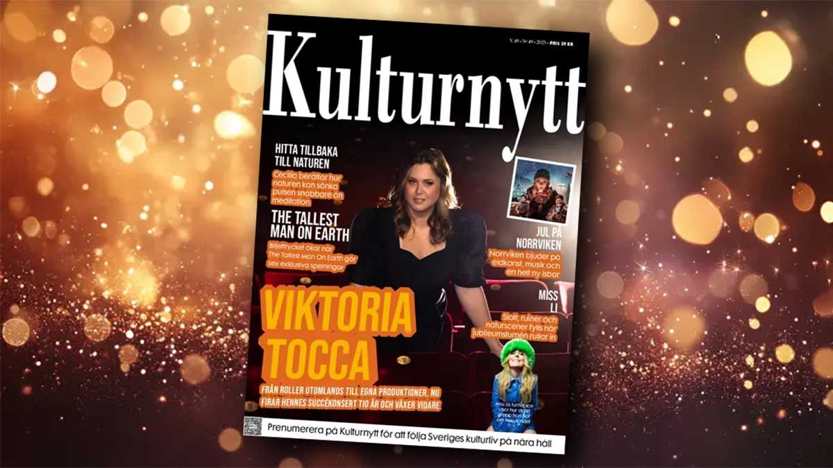 Kulturnytt uppmärksammar 10-årsjubileet av Från Broadway till Duvemåla och Tocca Entertainment