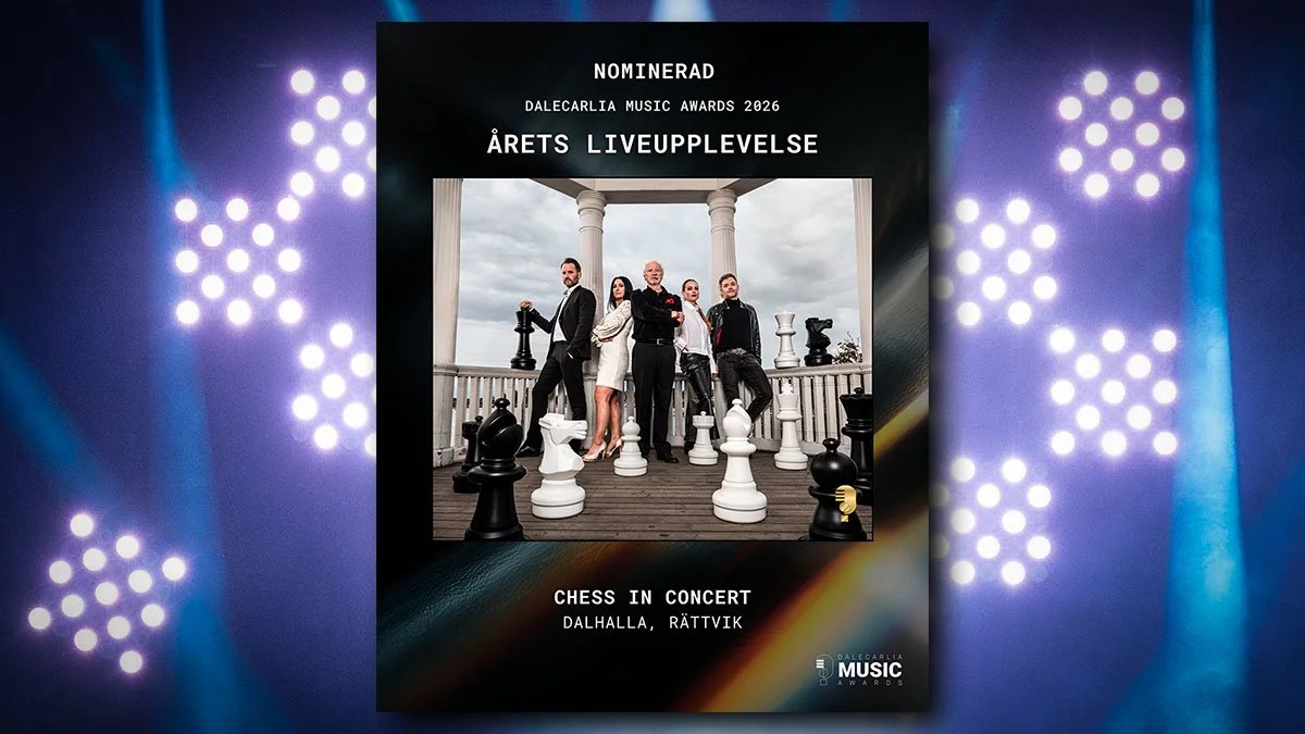 Chess in Concert nominerad till Årets liveupplevelse!