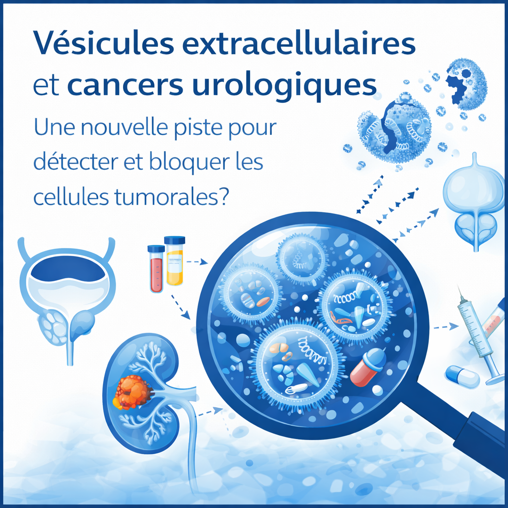 Vésicules extracellulaires en urologie : demain, des “nano messagers” pour traquer les cancers ?
