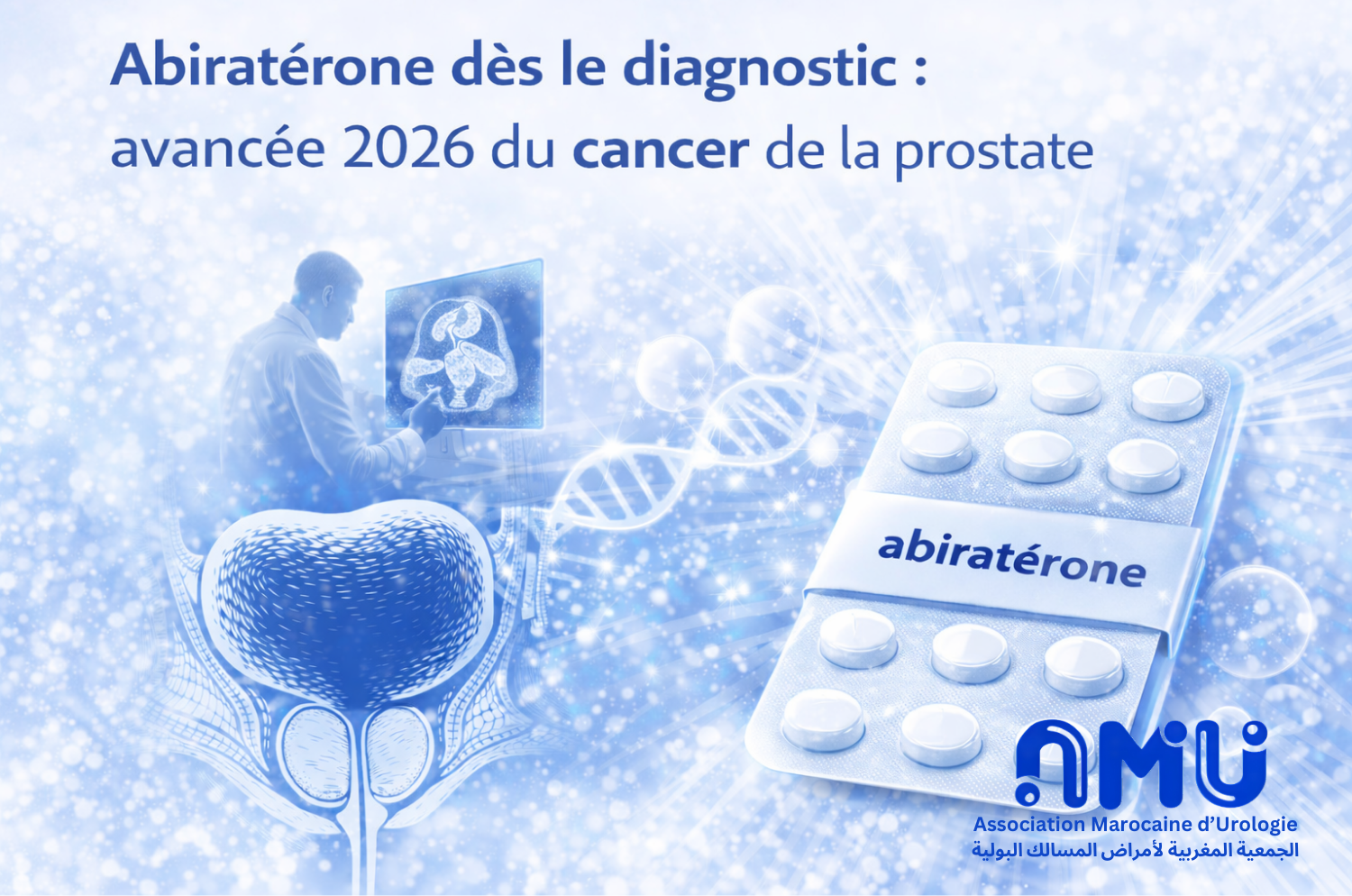 Abiratérone plus tôt dans le cancer de la prostate 