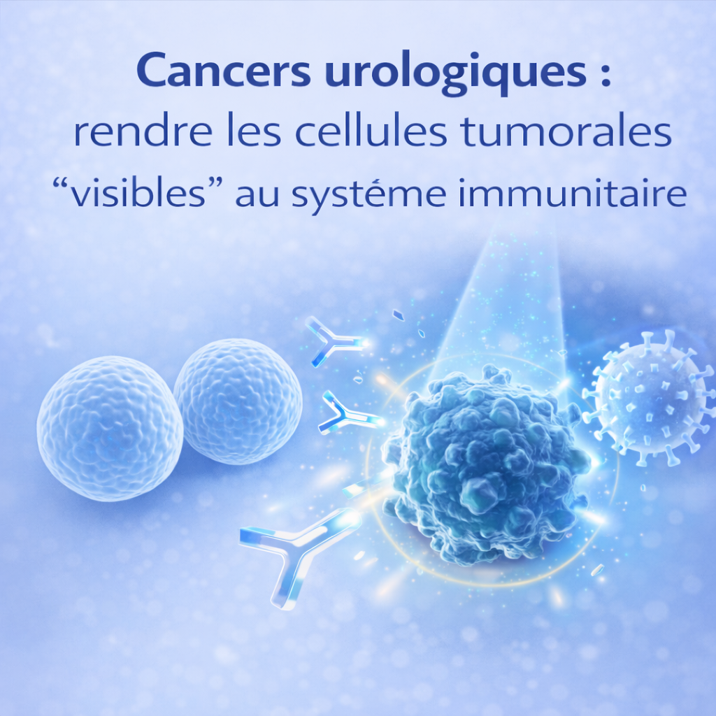 Cancers urologiques : rendre les cellules tumorales “visibles” au système immunitaire 