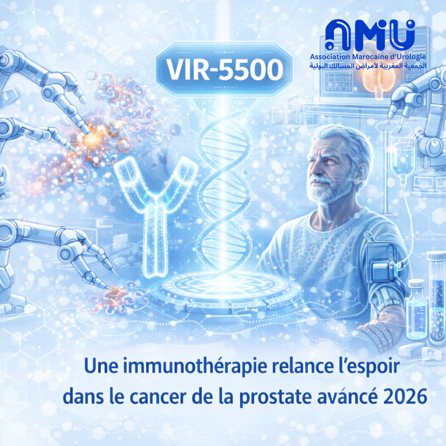 VIR-5500 : une immunothérapie relance l’espoir dans le cancer de la prostate avancé 2026