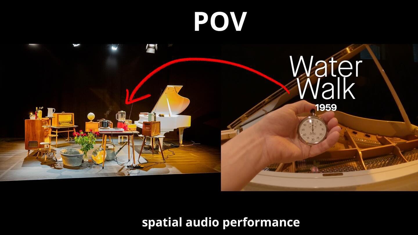 🎧Experience this classic in binaural 3D audio.
👉 Youtube channel: Link in BIO

🎶John Cage composed &bdquo;Water Walk&ldquo; in 1959. The piece, which is played by one person, contains several instruments related to water and 49 events in just th