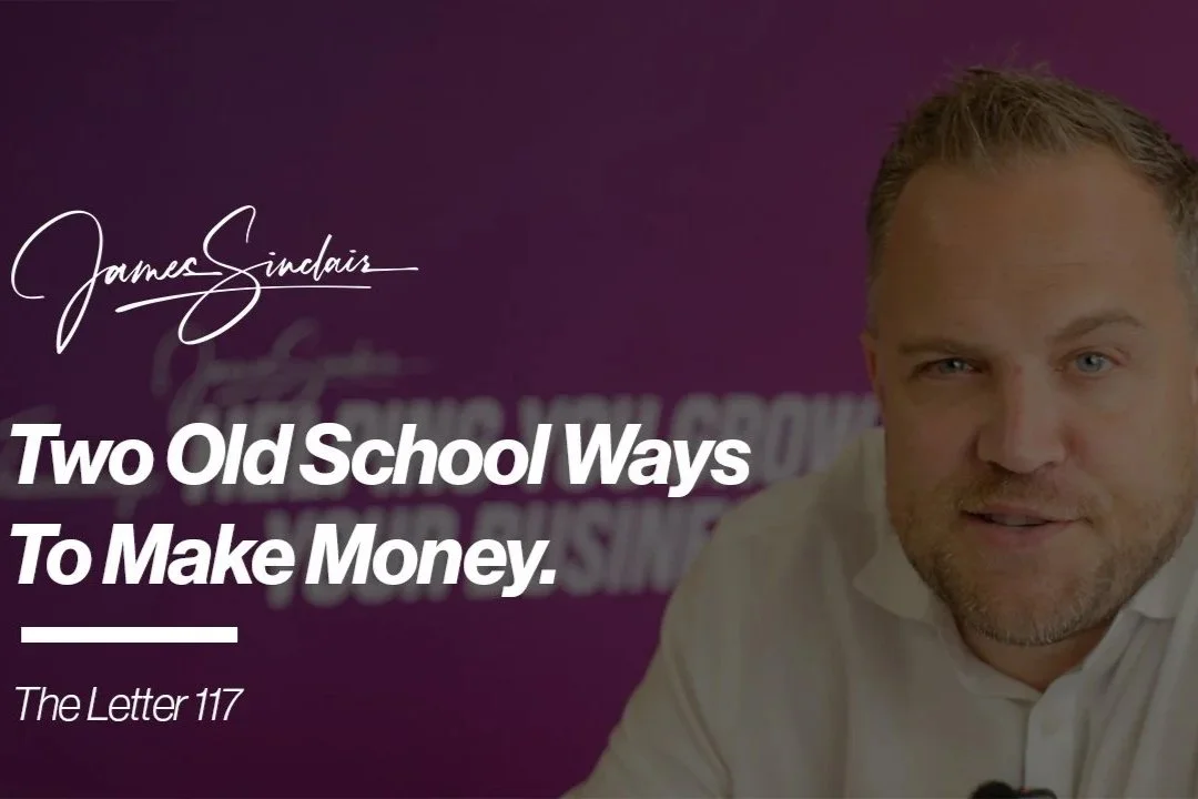 Two old school ways to make money.