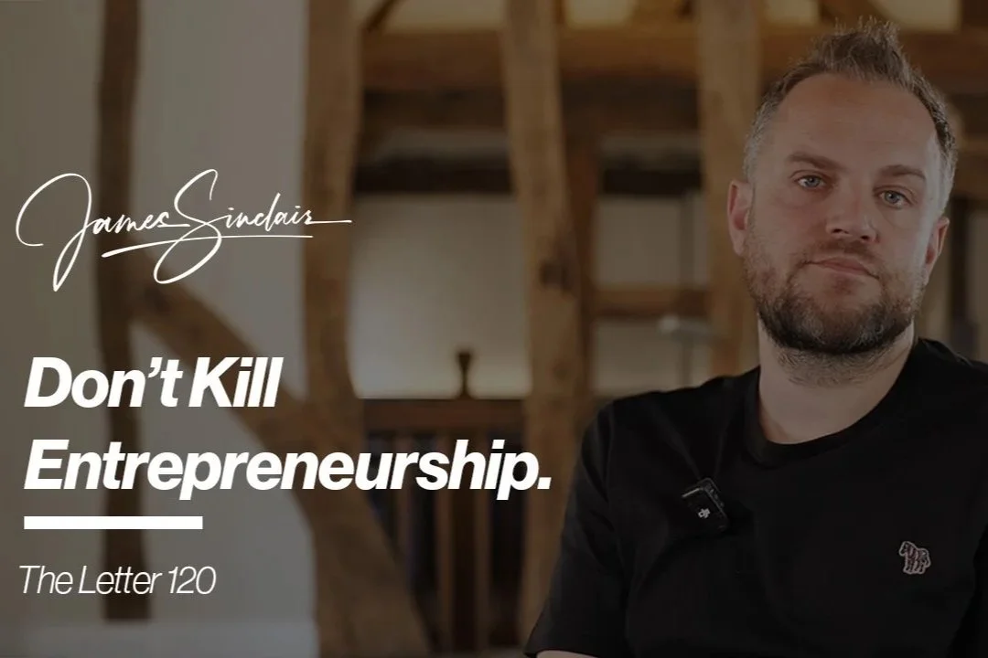 Don’t kill the entrepreneurship.