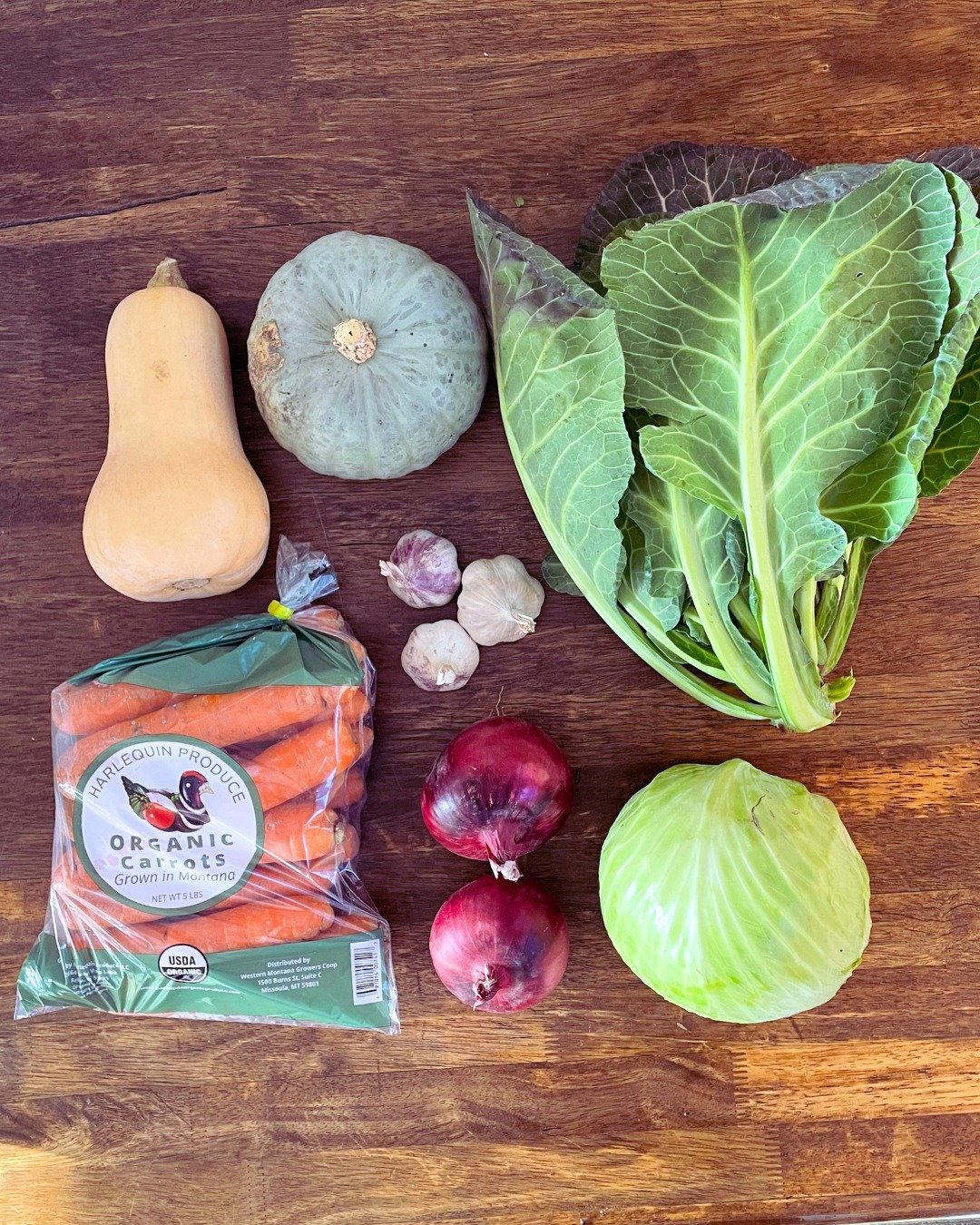Week 6 of the Fall CSA is here. That's a wrap on the 2025 CSA program season! Thank you for supporting your local producers&mdash;we appreciate you!

Fall shares get cabbage &amp; garlic from @coyotesmilefarm, red onions from @fivefoxfarm, winter squ