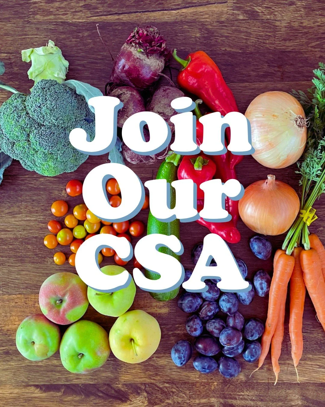 Great news&mdash;registration is now open for our 2026 CSA season!

Want to enjoy local, fresh produce conveniently delivered each week of the growing season? Sign up for one of our CSA veggie box subscriptions today!

Use code EARLYBIRD to receive a