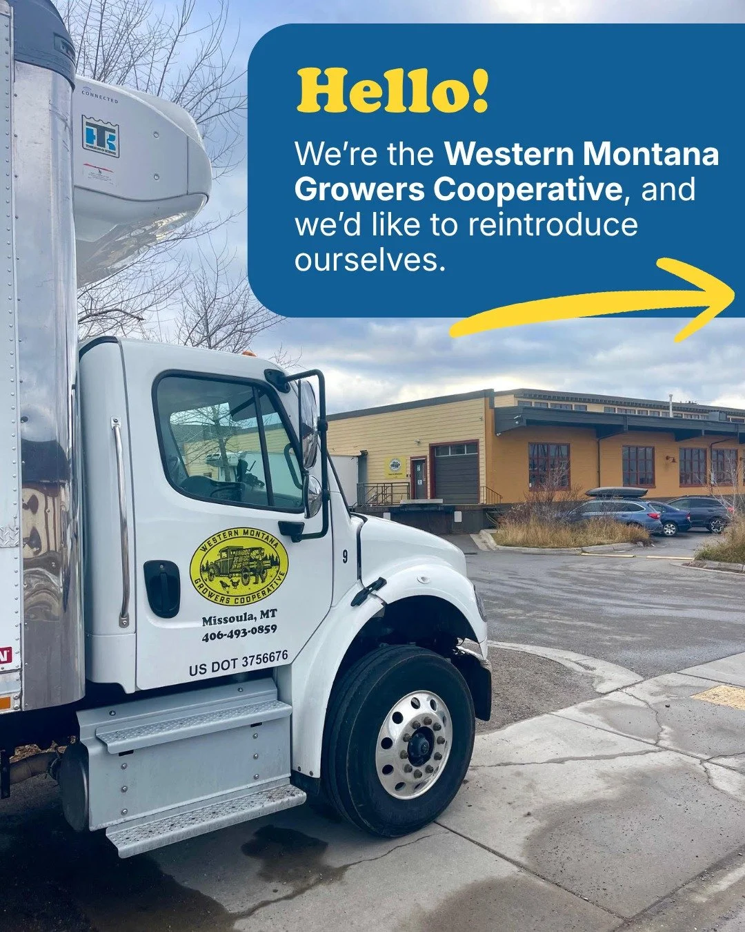 Hello! We&rsquo;re the Western Montana Growers Cooperative, and we thought we&rsquo;d reintroduce ourselves. 

Established in 2003, we&rsquo;re a farmer-owned local food distributor. We provide local wholesale products like produce, eggs, milk, and m