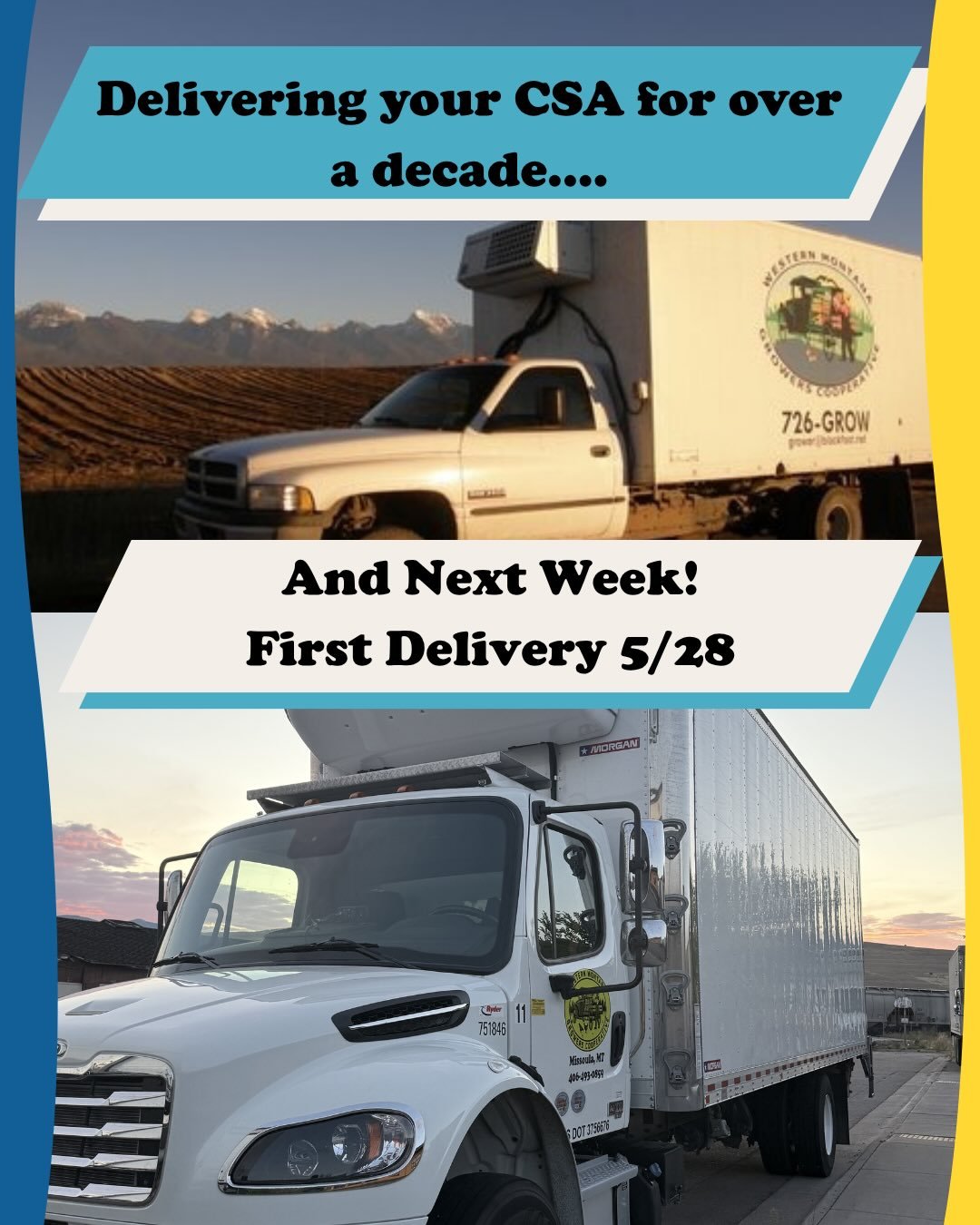 🎉 To this season and more to come! Thanks for signing up everyone! 👌

We look forward to delivering you the freshest food from across all Montana.