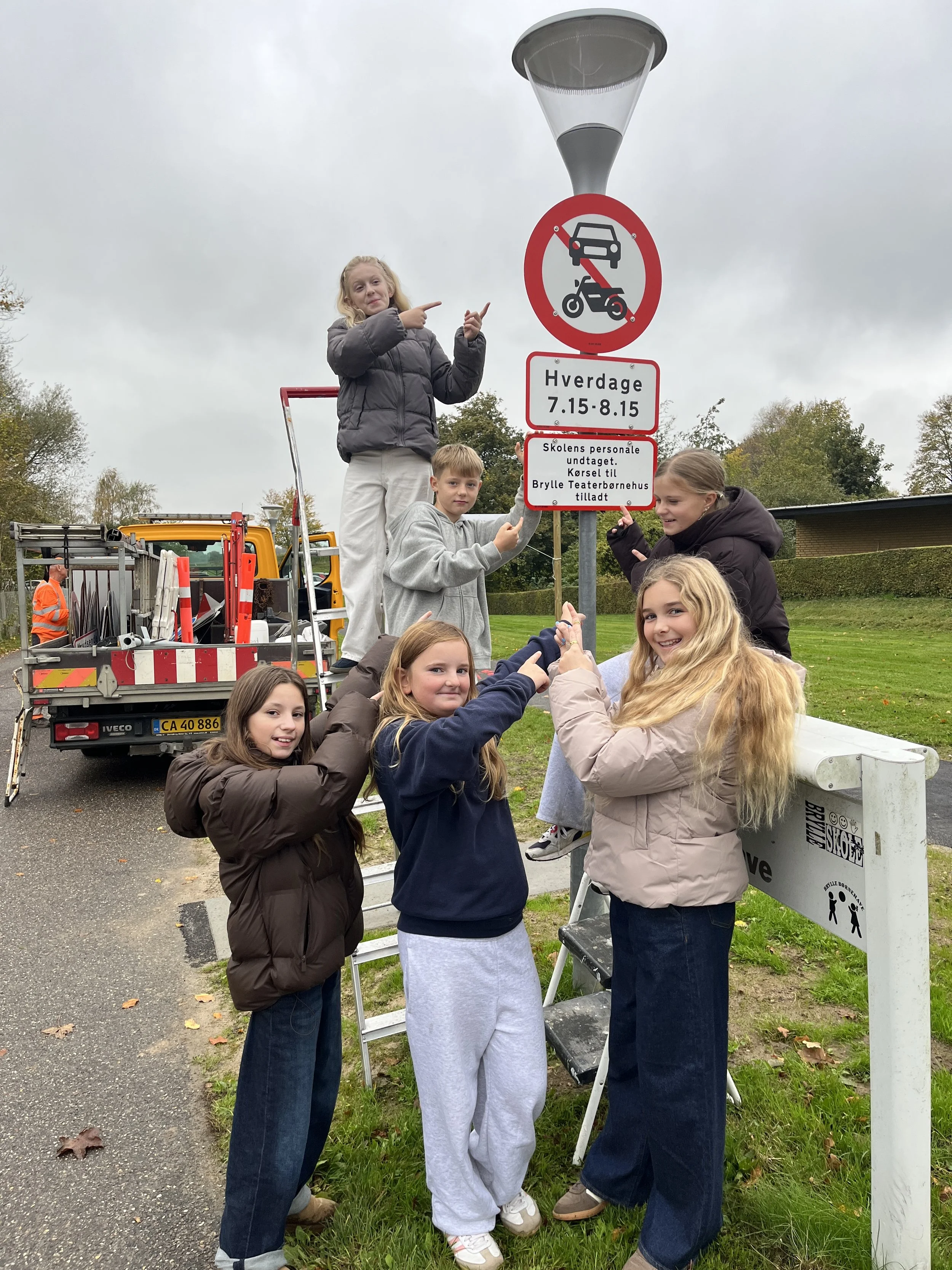 Hjertezone og cykellegebane:  Tryg trafik og leg på samme tid