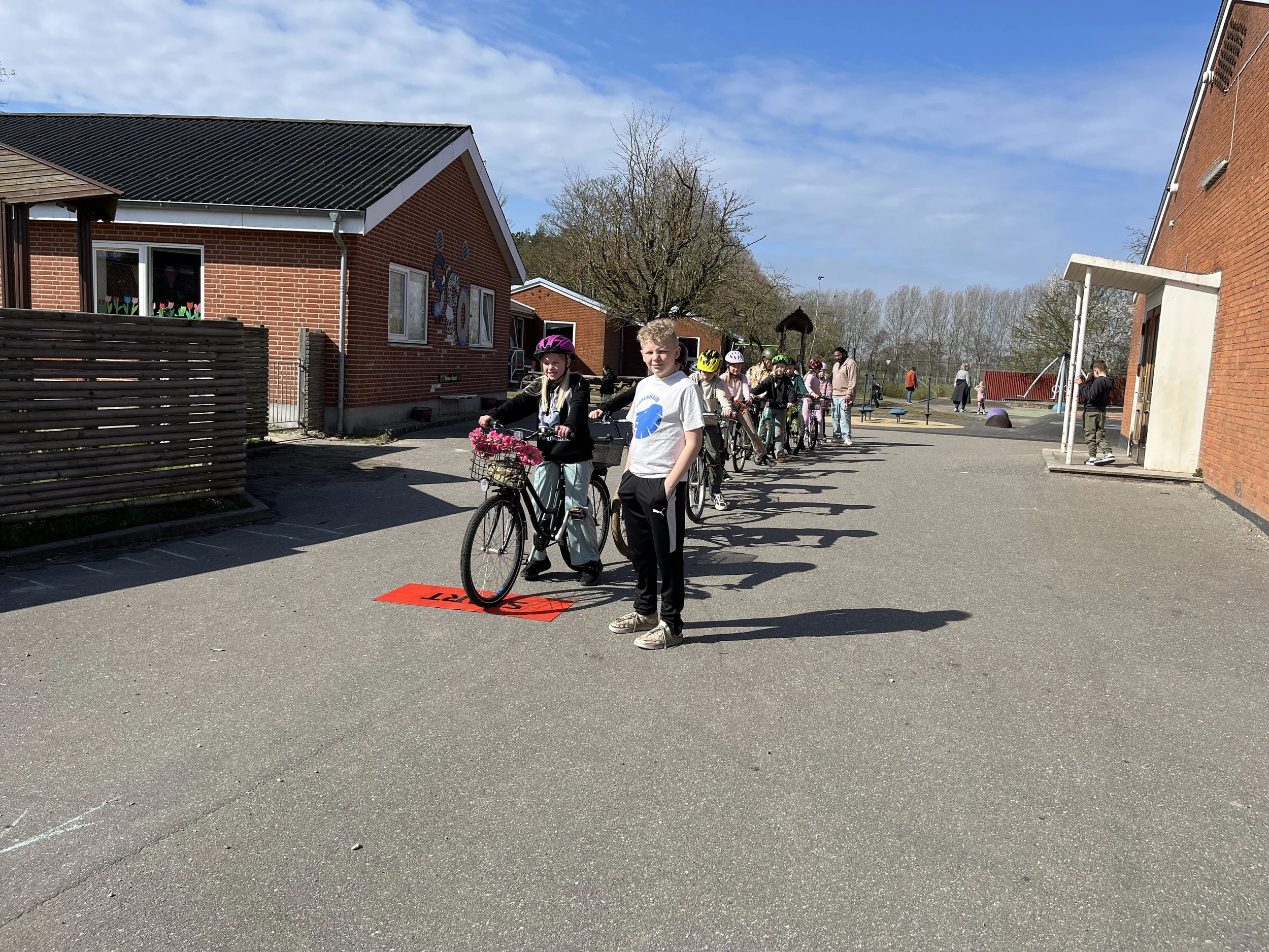 Når elever underviser elever: Cykelbane skaber glæde og trygge trafikanter