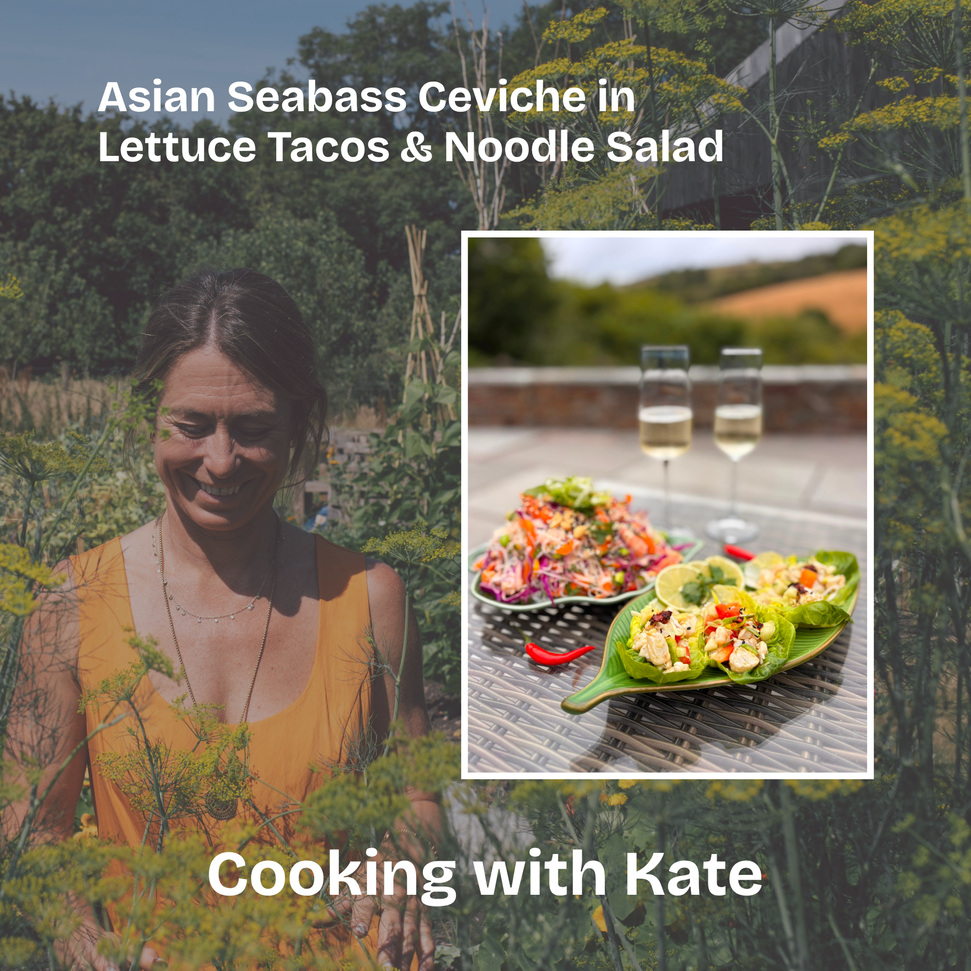 Asian Sea Bass Ceviche & Noodle Salad