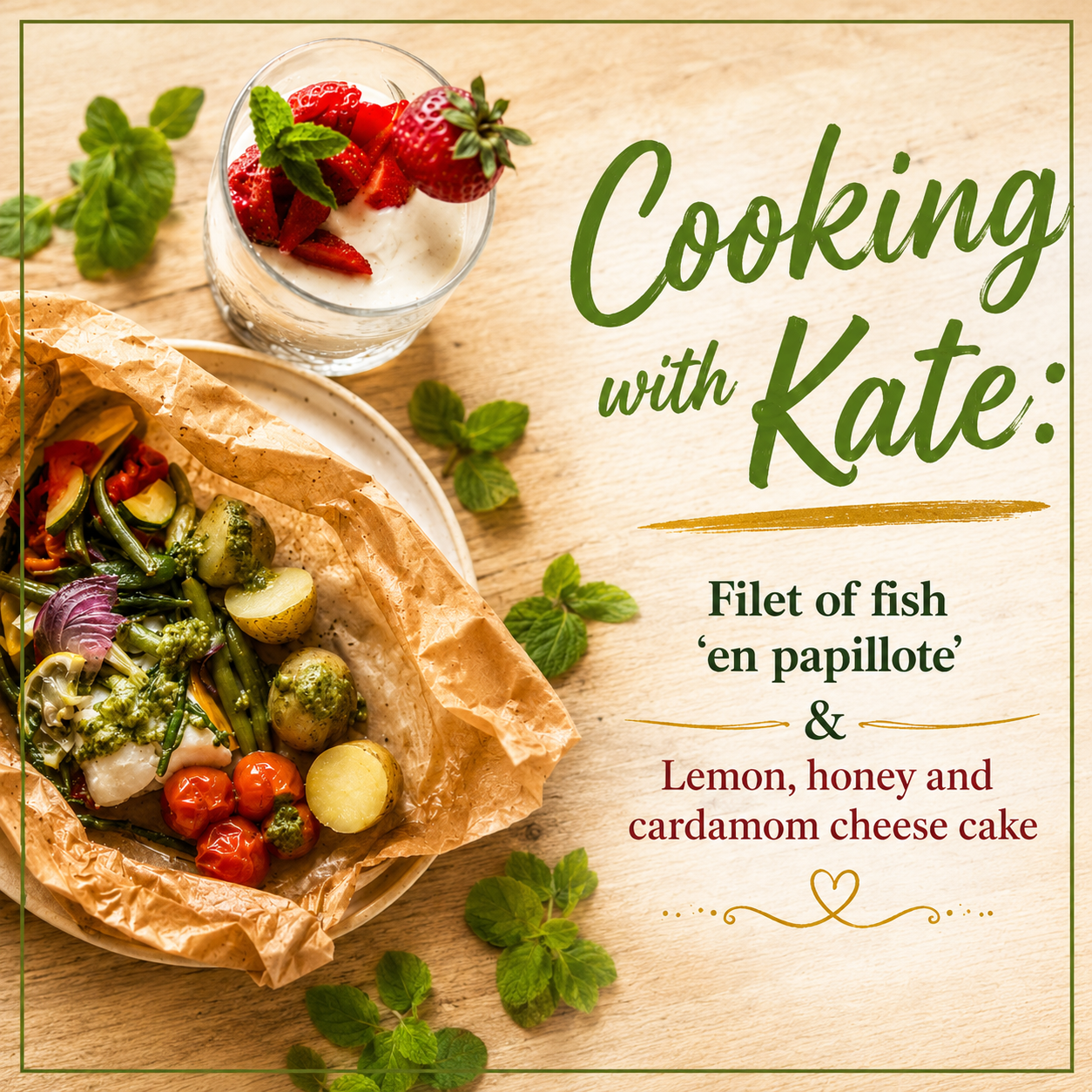 Fish en Papillote