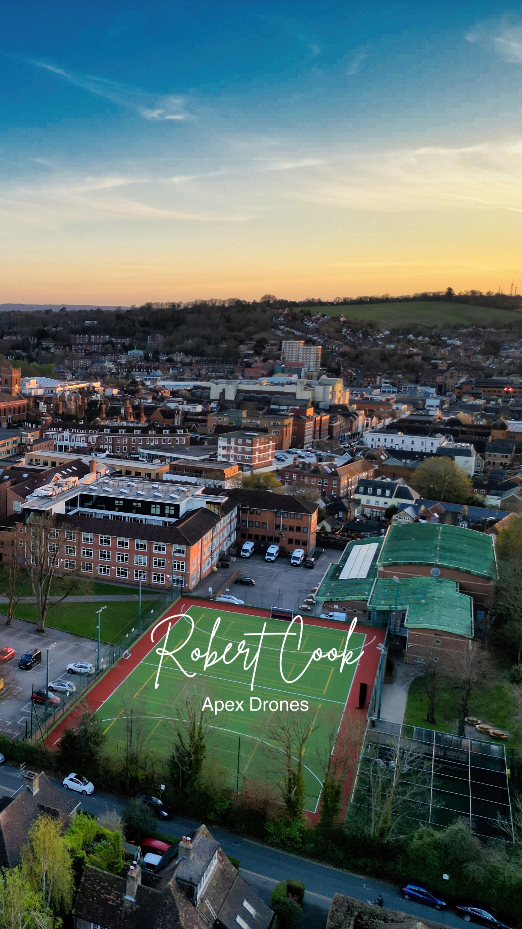RGS School Courts evening