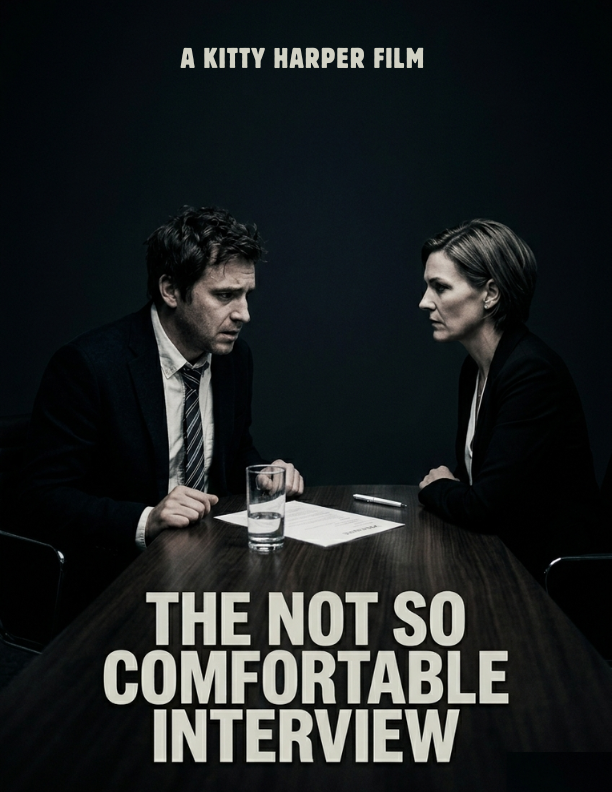 A man is interrogated at a job interview, and gets asked some rather innapropriate questions. 