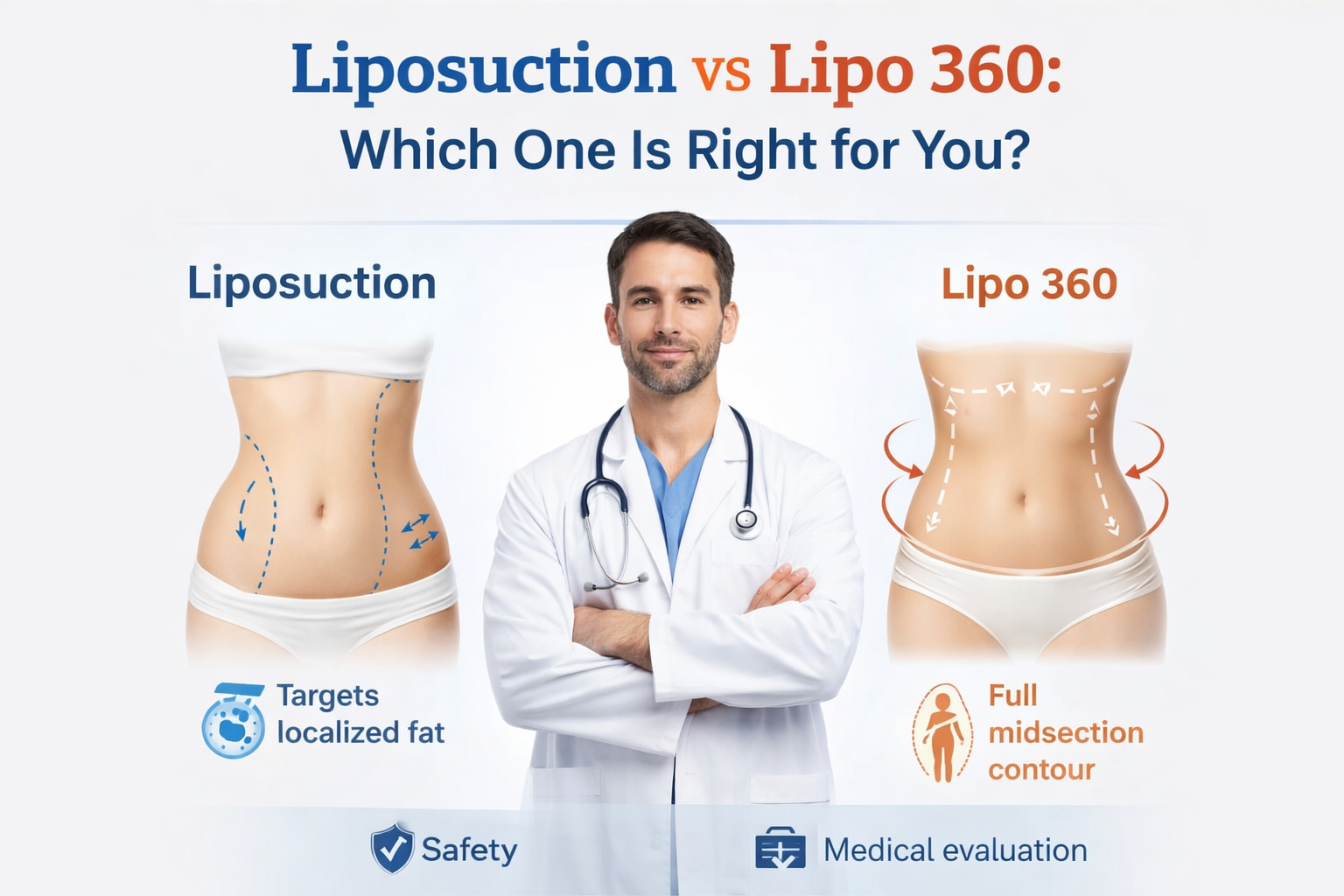 Liposuction vs Lipo 360: Which One Is Right for You?