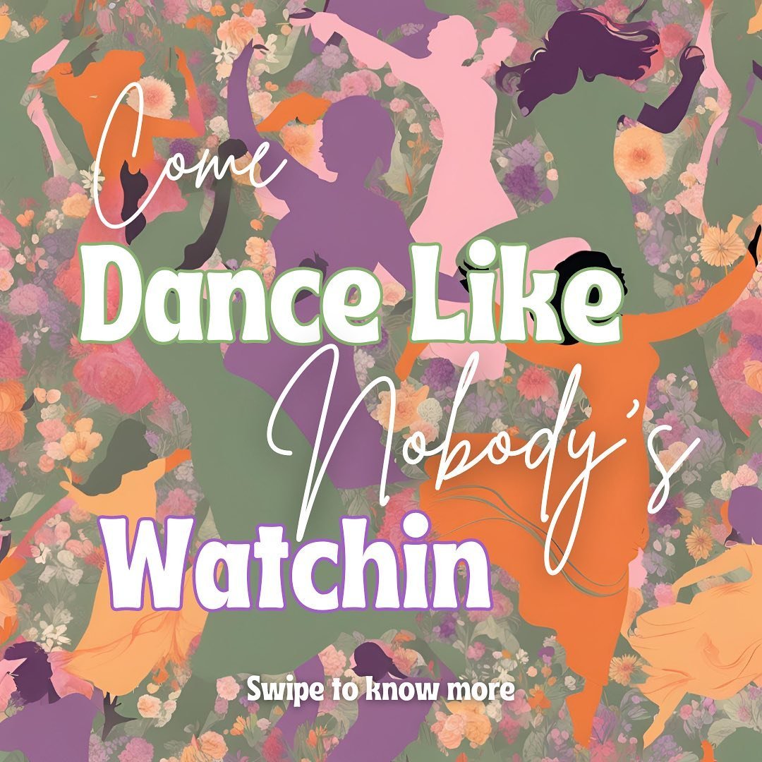Come Dance Like Nobody&rsquo;s Watchin tomorrow!!❤️&zwj;🔥❤️&zwj;🔥

The first of many Dance Like Nobody&rsquo;s Watchin community events is one day away and I have some more info for you🦋💖

Save this post so that you can know how to get there and 