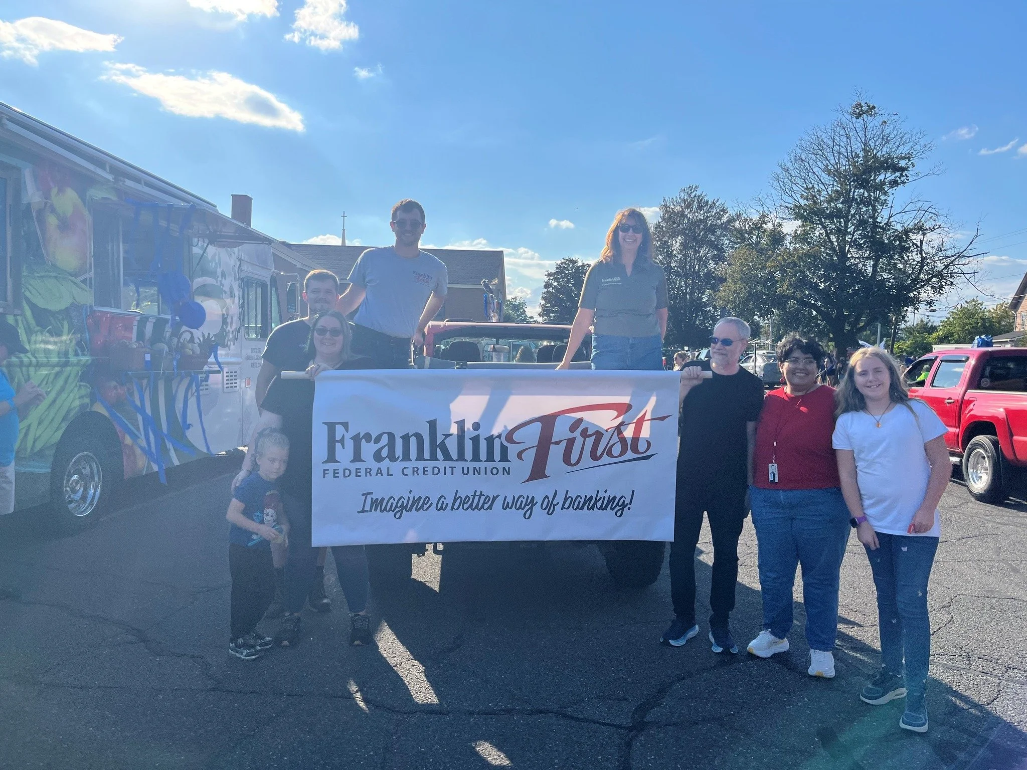 Whoa, what a Blue Ribbon bash to kick off the Franklin County Fair! We finally made it into the parade and didn't disappoint! 🎉 Huge high-five to Janine for wrangling all the moving parts (and people). Now, go forth and fair-ify your weekend with cu