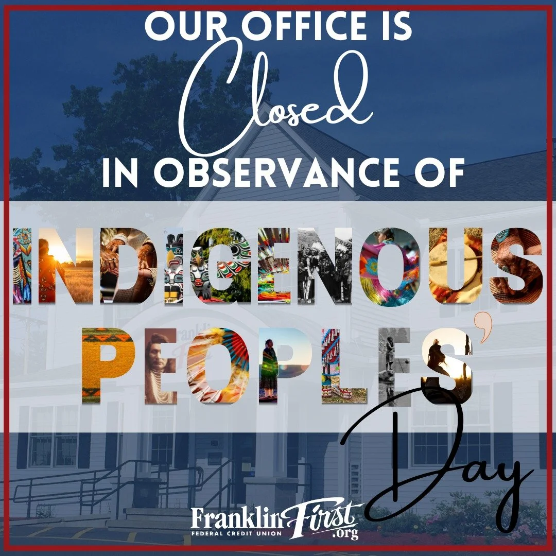 Our office is closed in observance of Indigenous Peoples' Day, Today - Monday, October 13th. 

We will resume regular business hours tomorrow.
