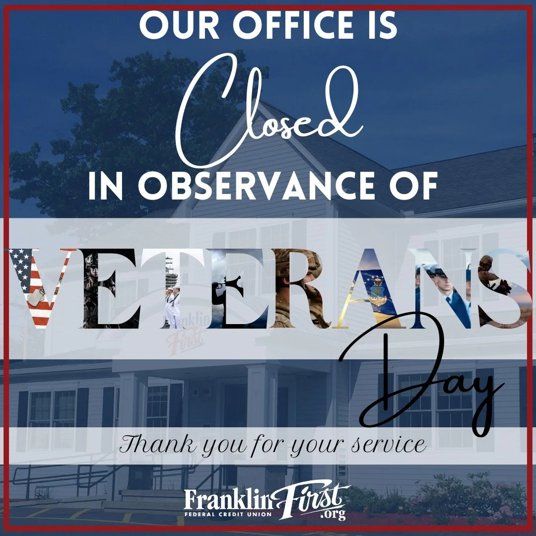 Our office is closed Today, November 11th in observance of Veterans Day.

To all the Veterans out there, we thank you for your service.